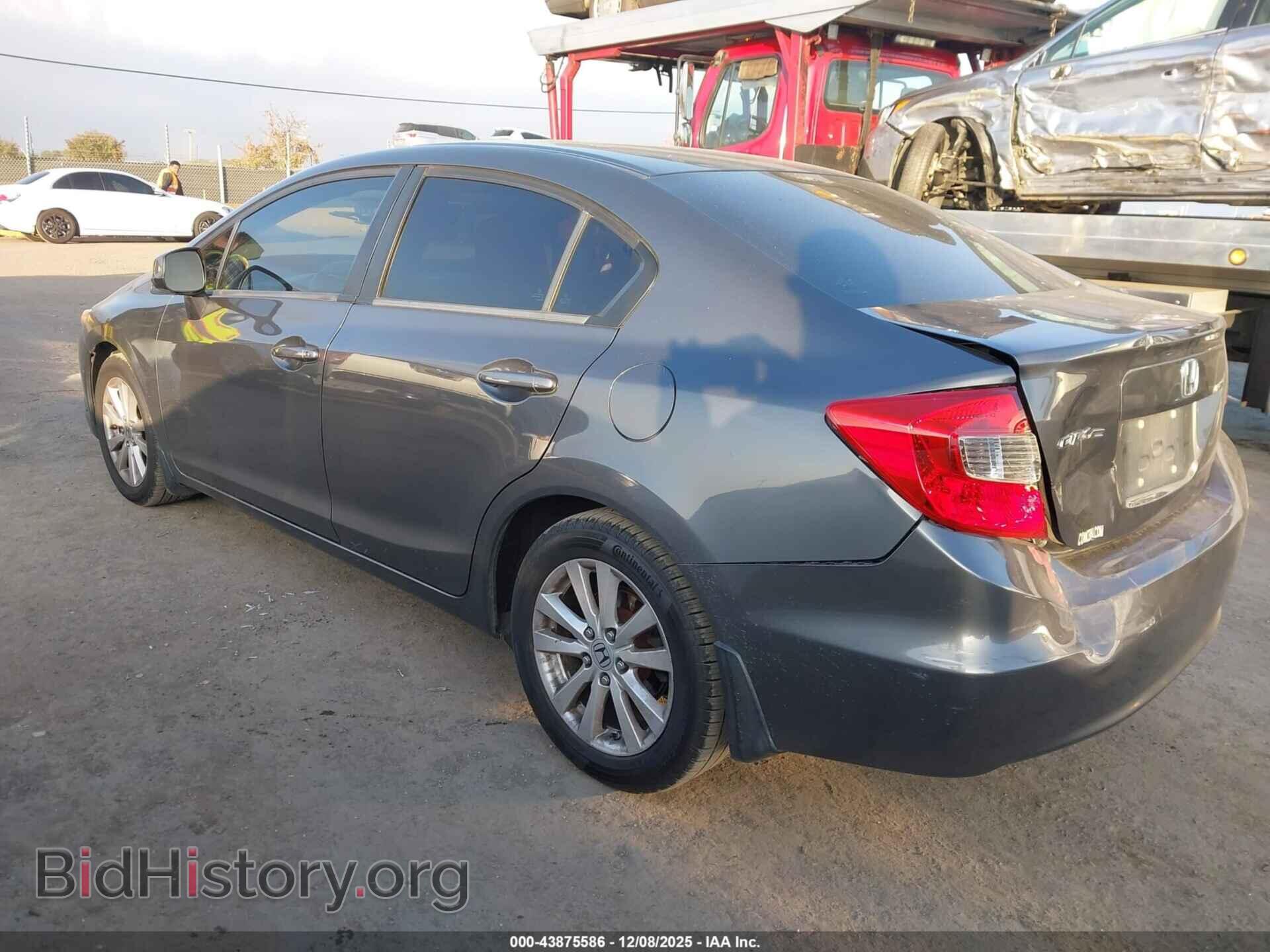 2012 HONDA CIVIC - VIN: 2HGFB2F85CH316363 - Фото 3