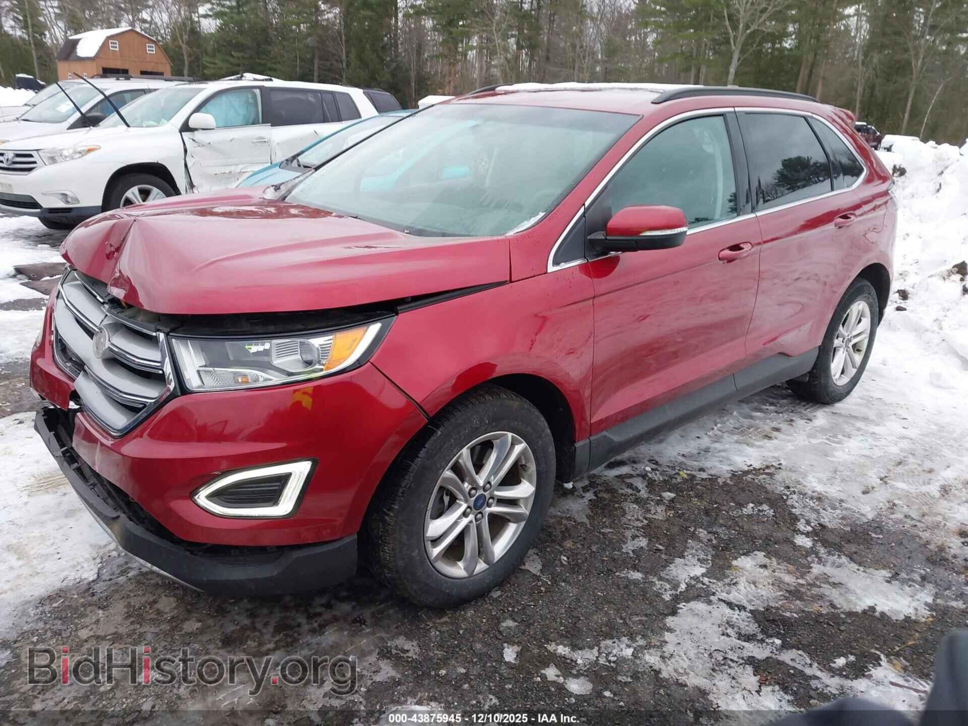 2017 FORD EDGE - VIN: 2FMPK4J96HBB18489 - Фото 2