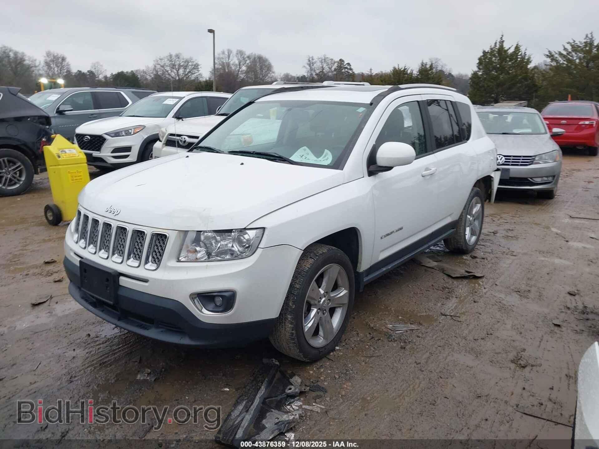 2014 JEEP COMPASS - VIN: 1C4NJDCB1ED921439 - Фото 2