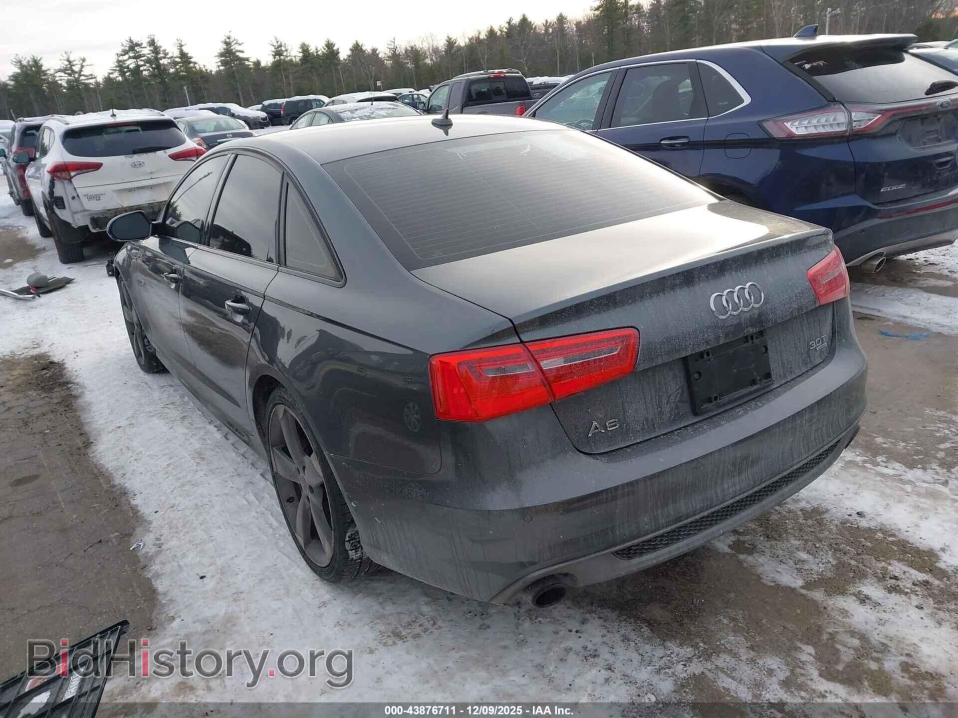 2014 AUDI A6 - VIN: WAUHGAFC7EN158462 - Фото 3