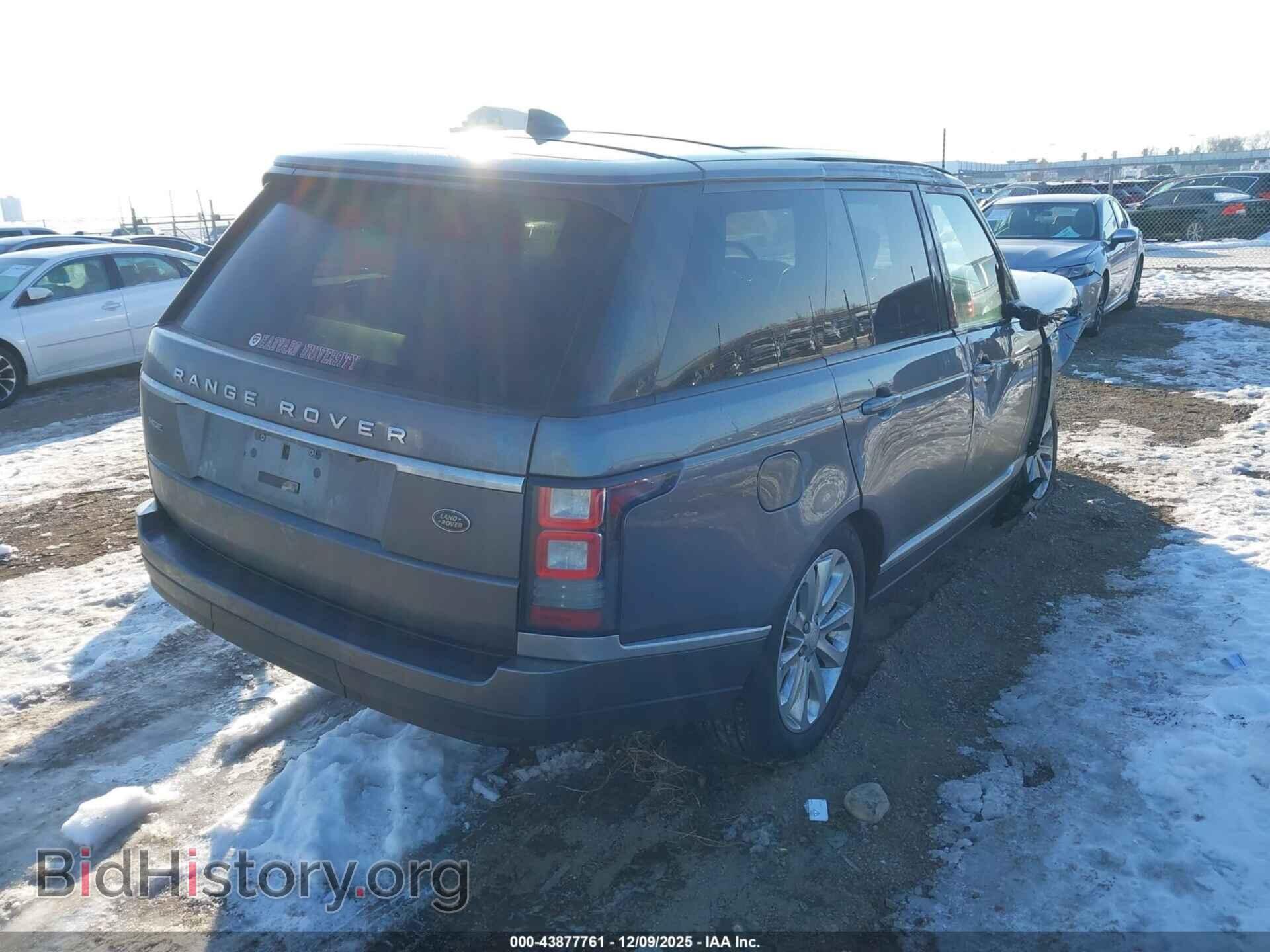 2017 LAND ROVER RANGE ROVER - VIN: SALGS2FV6HA375509 - Фото 4