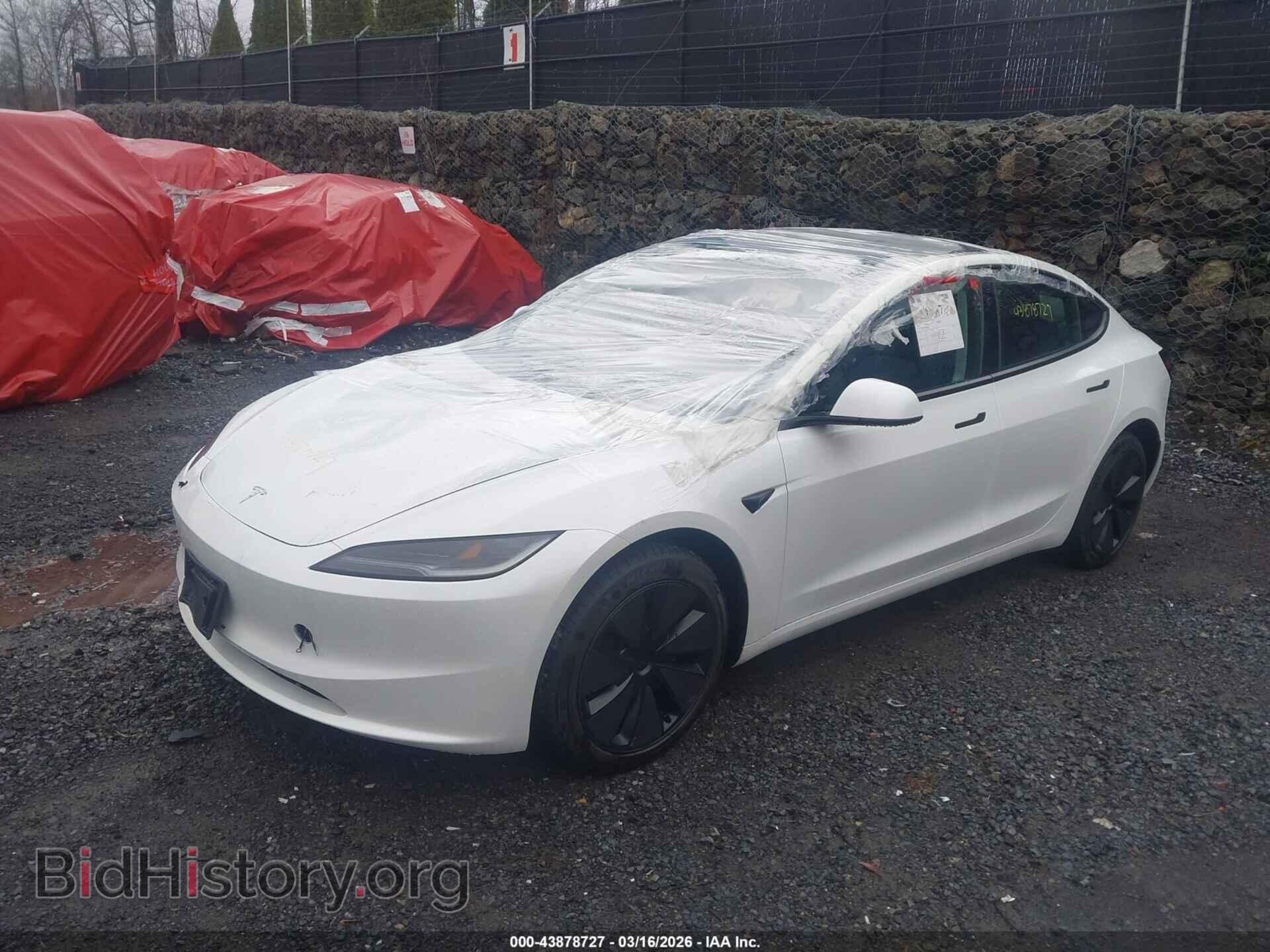 2025 TESLA MODEL 3 - VIN: 5YJ3E1EA5SF022375 - Фото 2