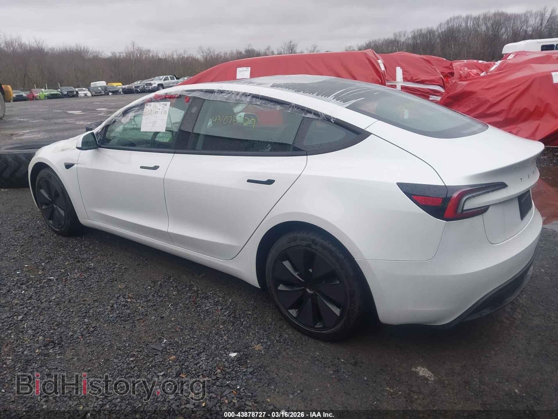 2025 TESLA MODEL 3 - VIN: 5YJ3E1EA5SF022375 - Фото 3