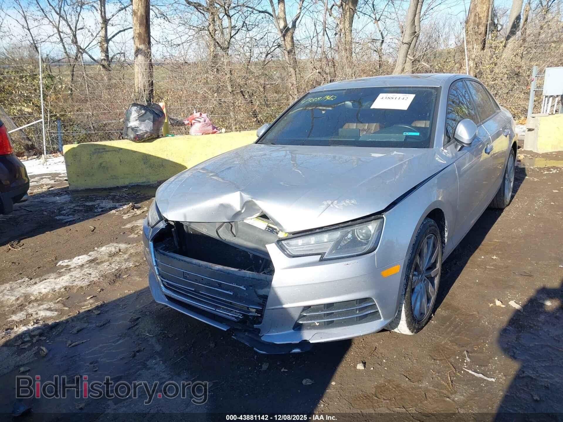 2017 AUDI A4 - VIN: WAUGMAF43HA149802 - Фото 2