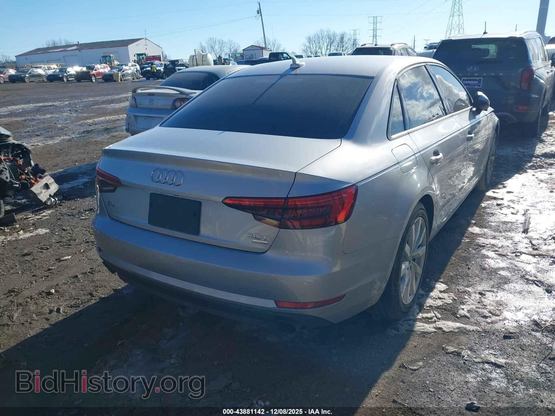 2017 AUDI A4 - VIN: WAUGMAF43HA149802 - Фото 4