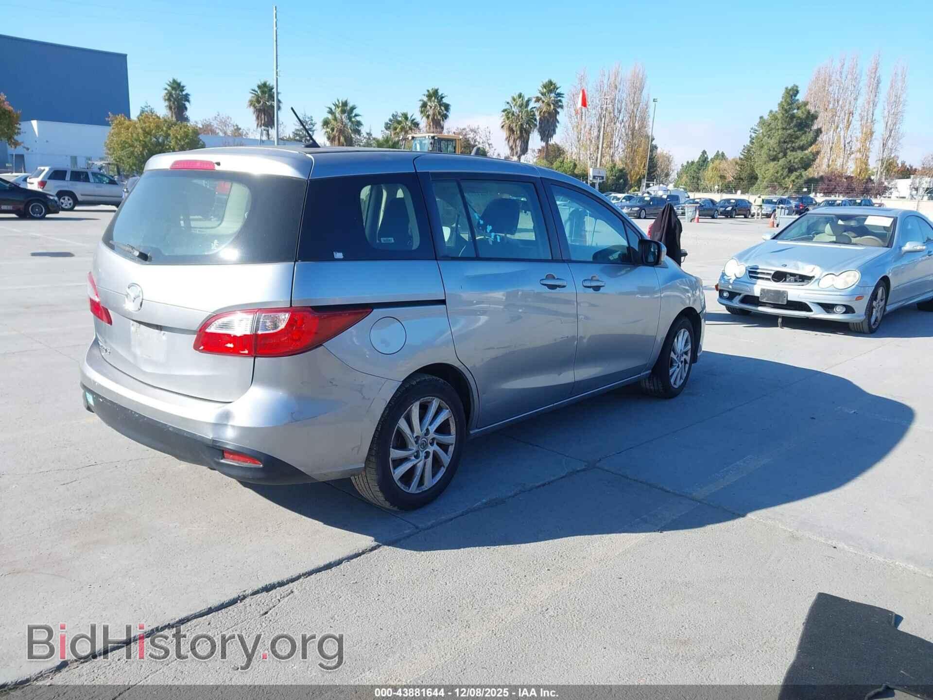 2012 MAZDA MAZDA5 - VIN: JM1CW2BLXC0132864 - Фото 4