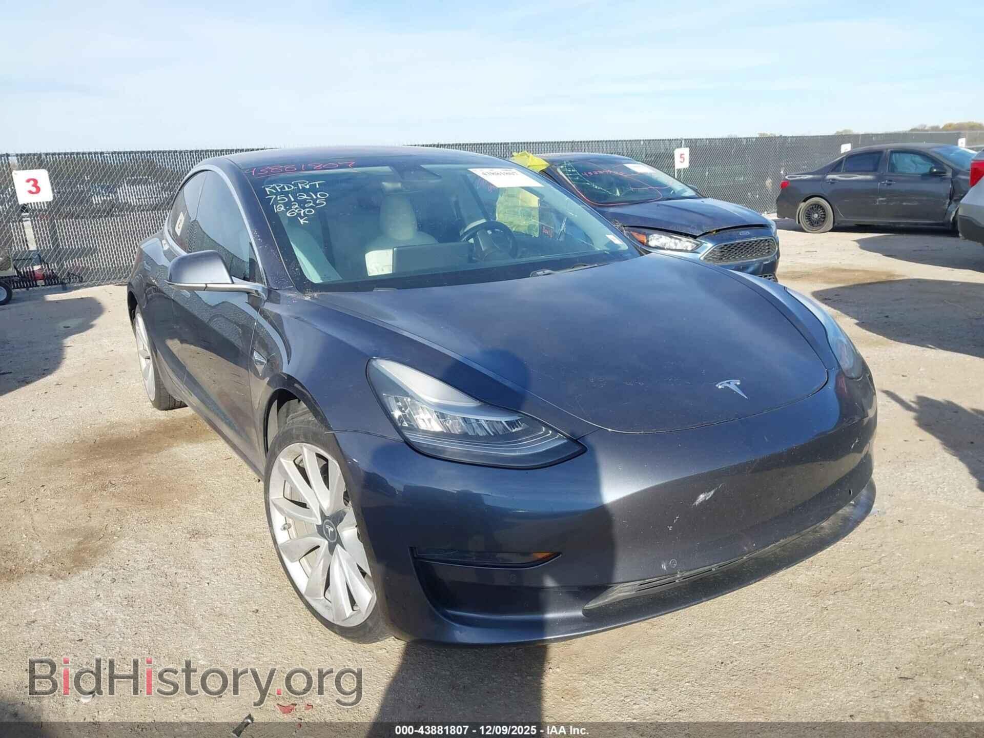 Photo 5YJ3E1EA7JF169067 - TESLA MODEL 3 2018