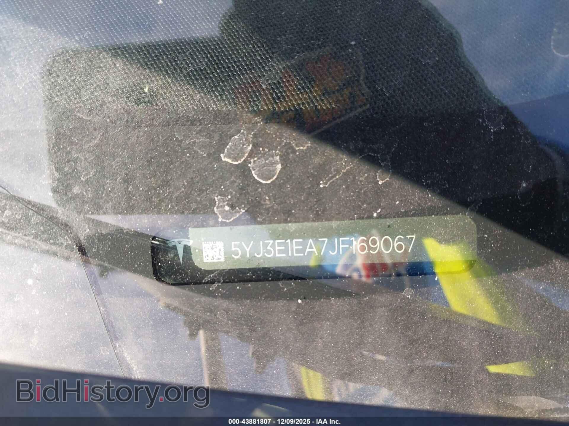 2018 TESLA MODEL 3 - VIN: 5YJ3E1EA7JF169067 - Photo 9