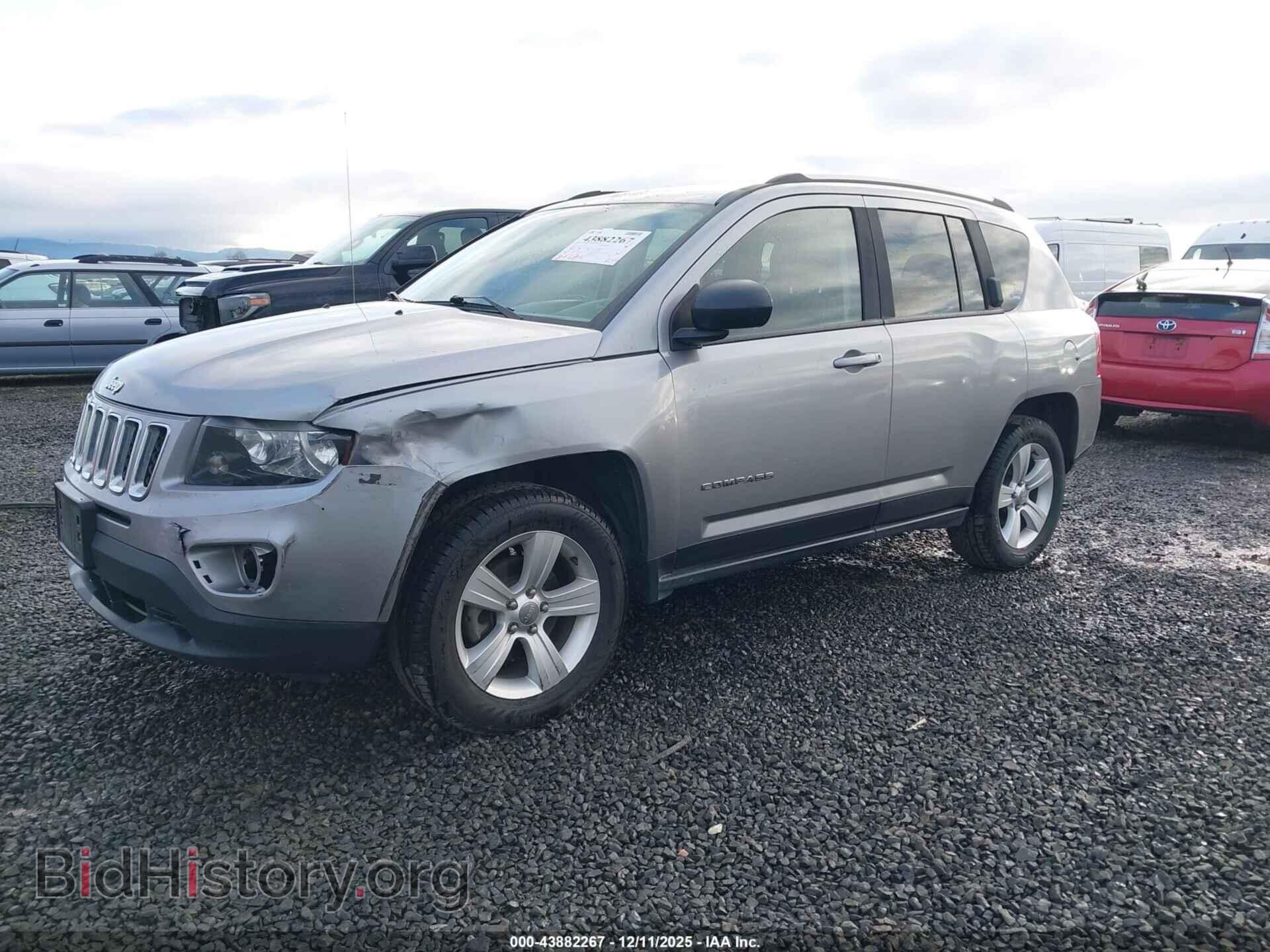 2015 JEEP COMPASS - VIN: 1C4NJDBB3FD282760 - Фото 2
