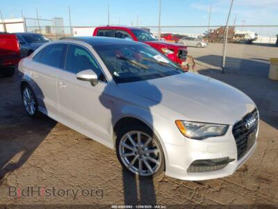 2015 Audi A3 2.0T Premium, серебристый — VIN WAUKFGFF4F1011448, IAAI