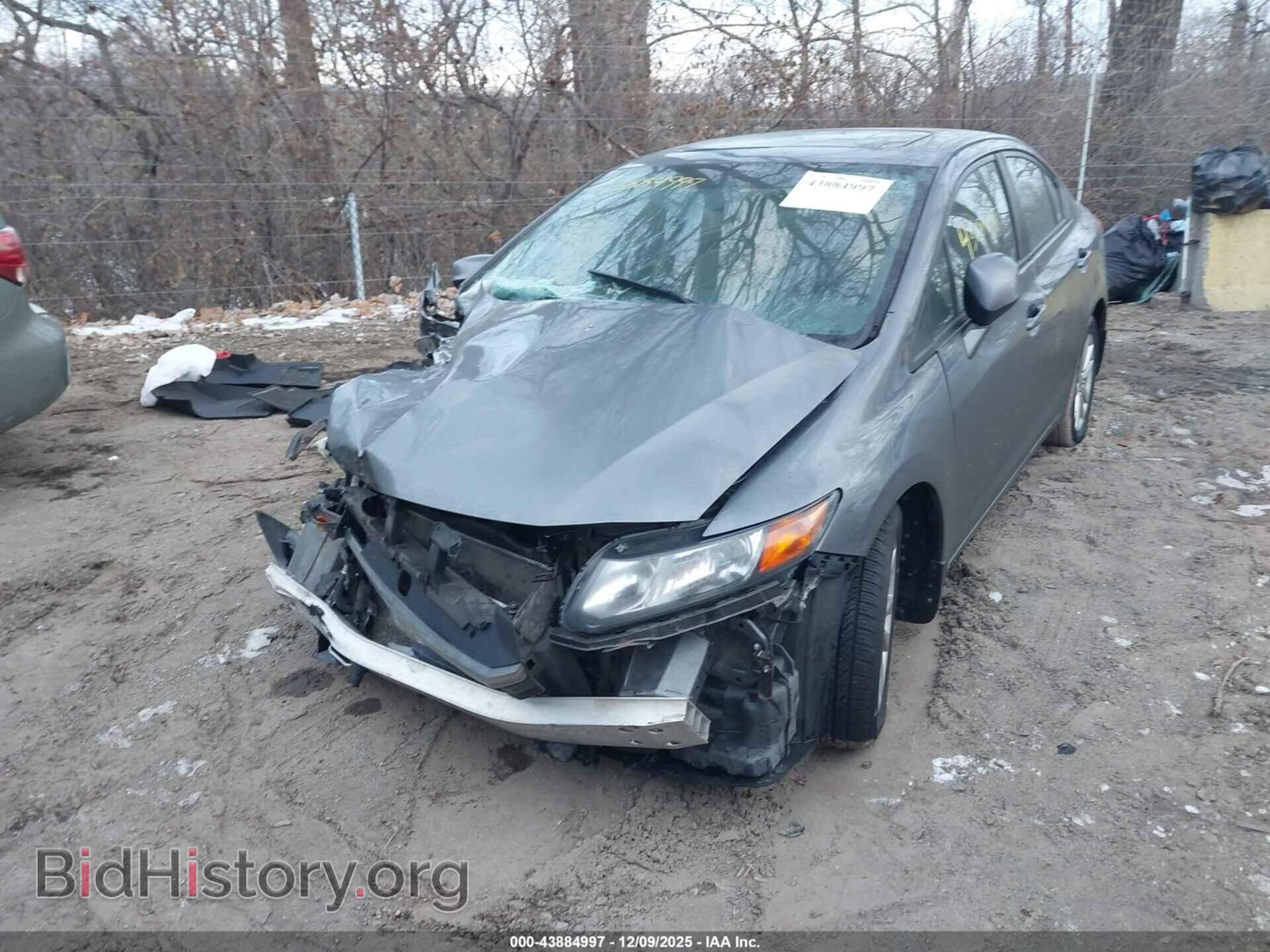 2012 HONDA CIVIC - VIN: 19XFB2F80CE088024 - Фото 2