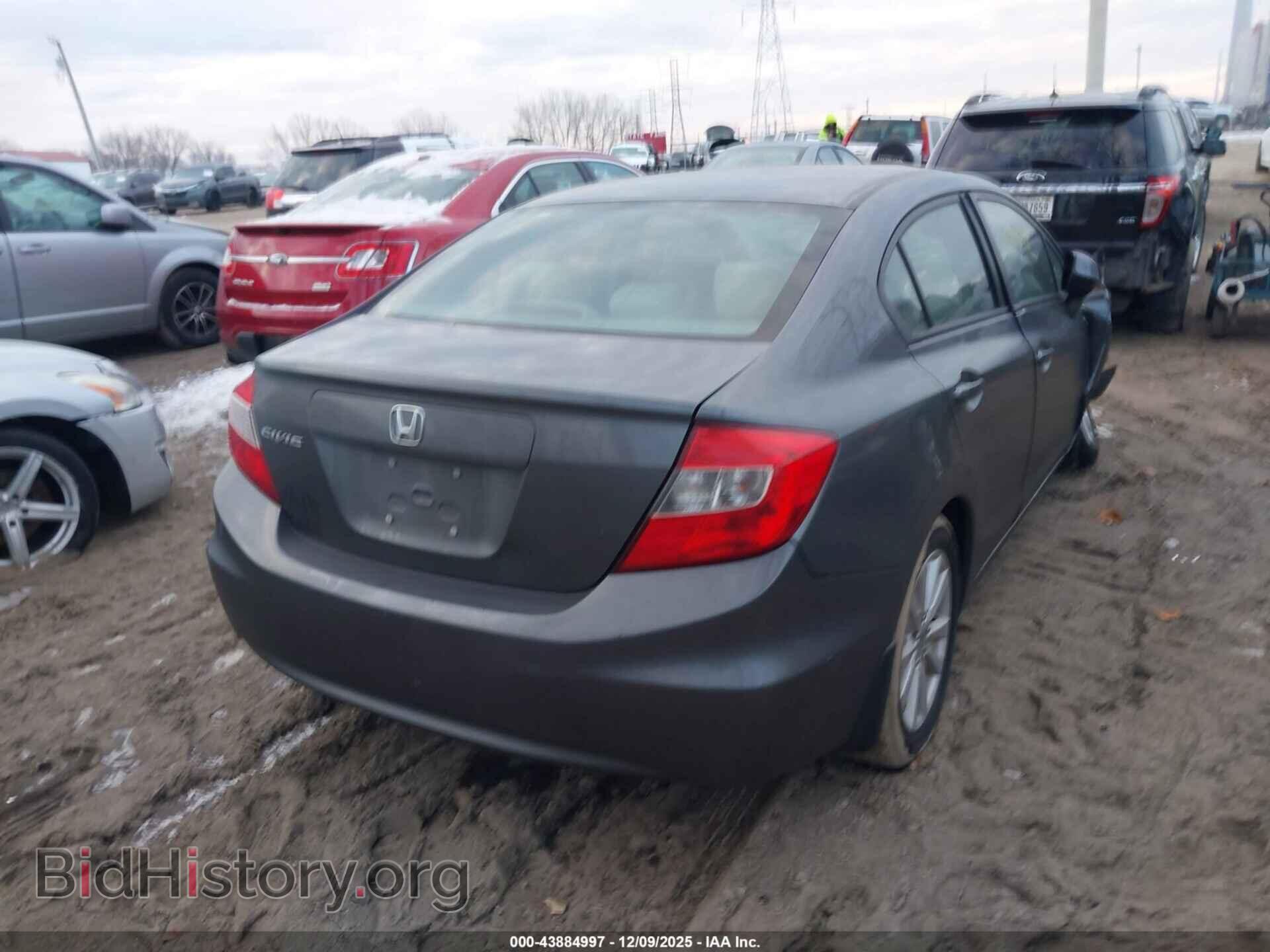2012 HONDA CIVIC - VIN: 19XFB2F80CE088024 - Фото 4