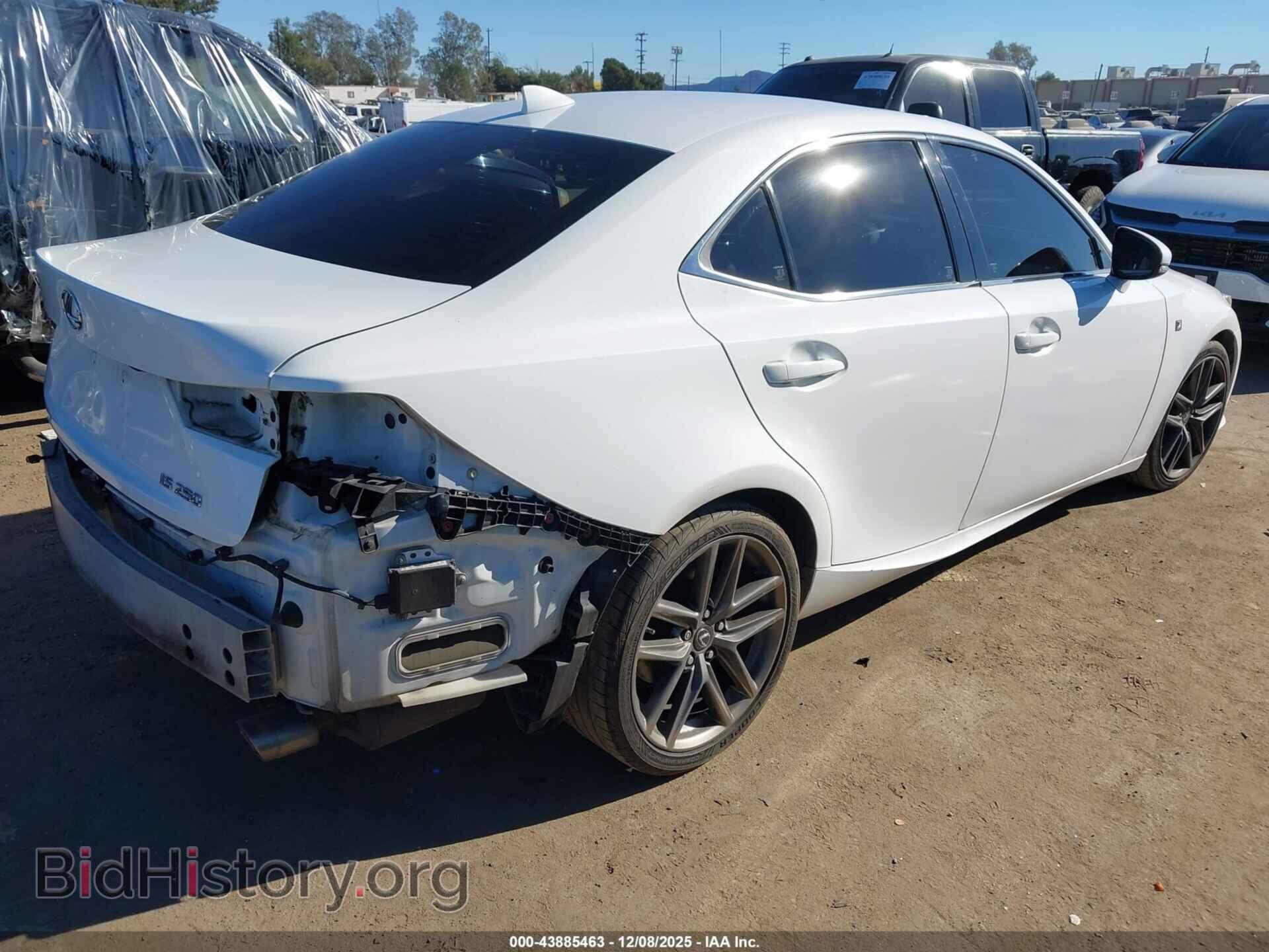 2014 LEXUS IS 250 - VIN: JTHBF1D26E5042657 - Photo 4