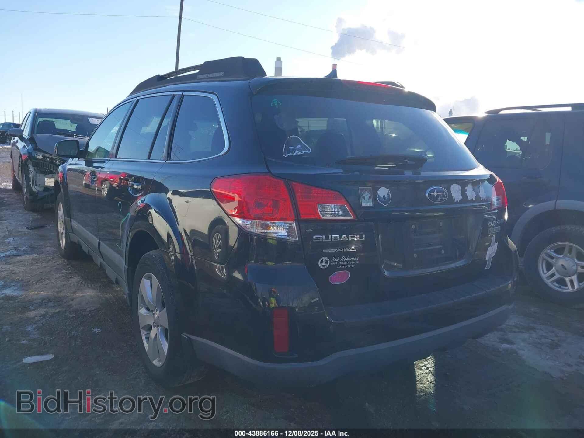 2011 SUBARU OUTBACK - VIN: 4S4BRCKC5B3349059 - Фото 3