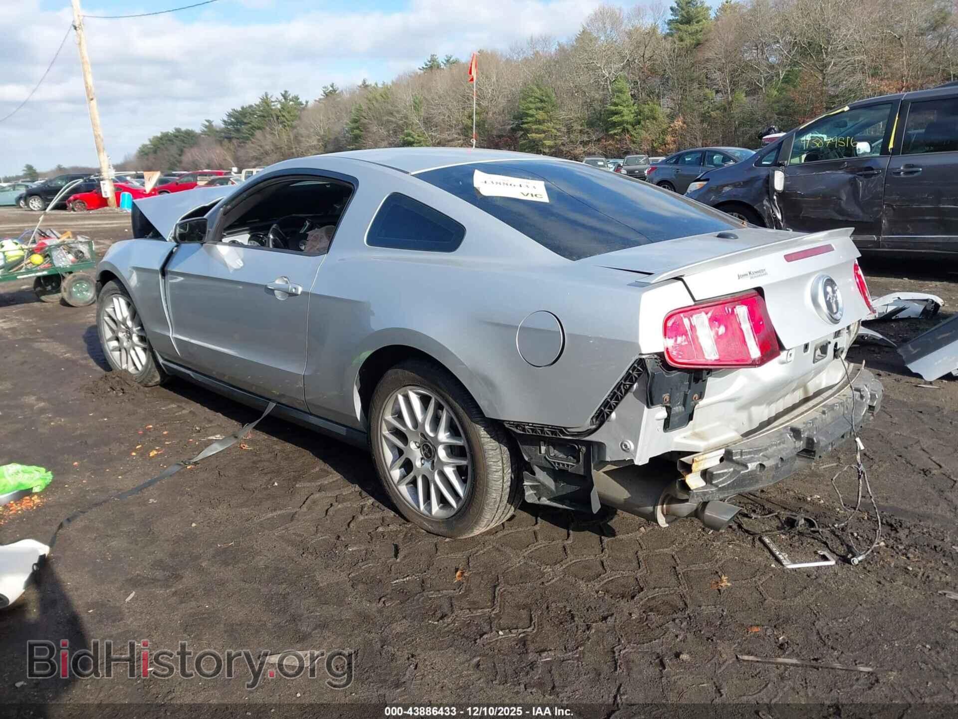 2012 FORD MUSTANG - VIN: 1ZVBP8AM1C5280116 - Фото 3