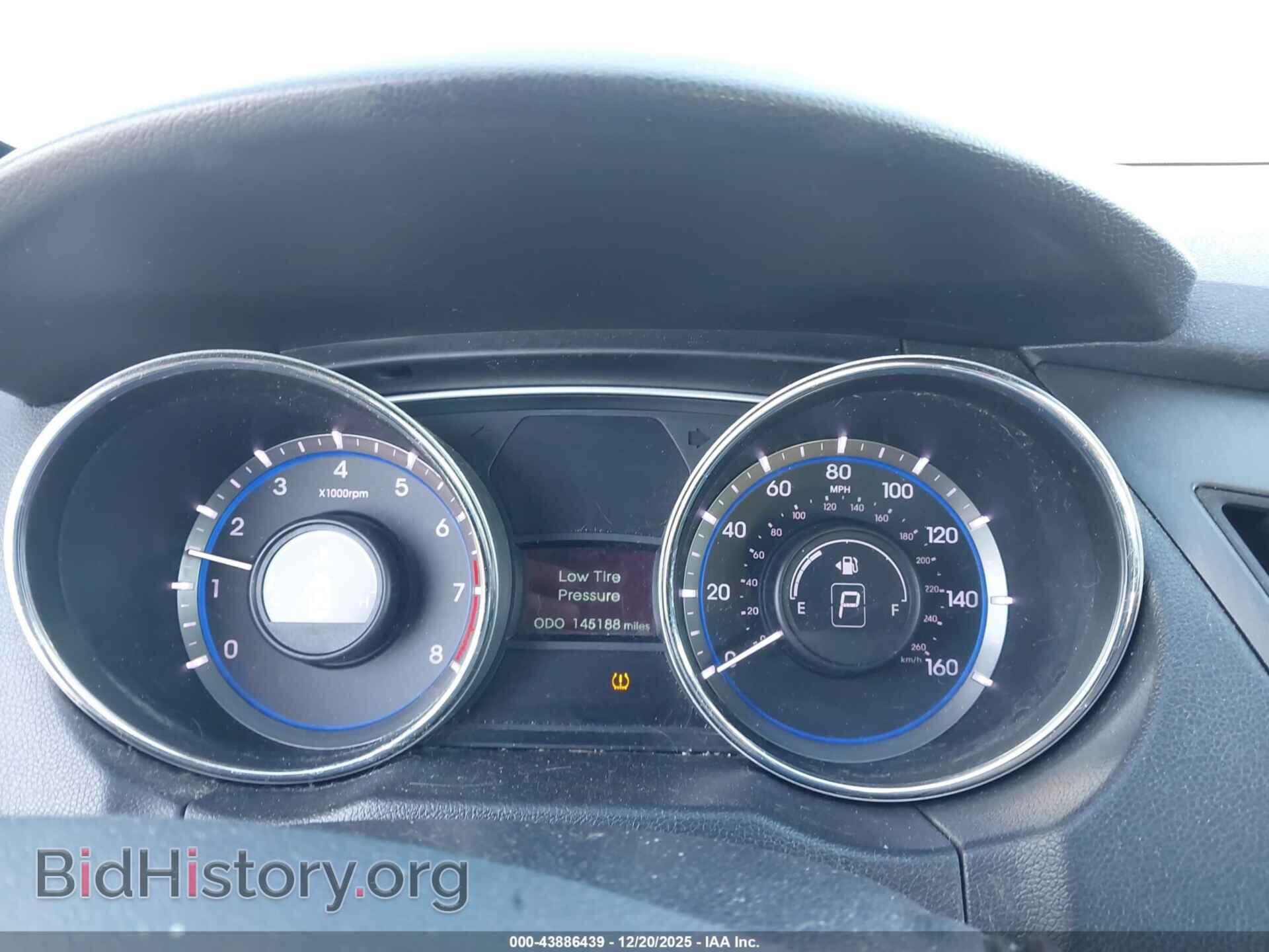 2013 HYUNDAI SONATA - VIN: 5NPEC4AC7DH720434 - Фото 7