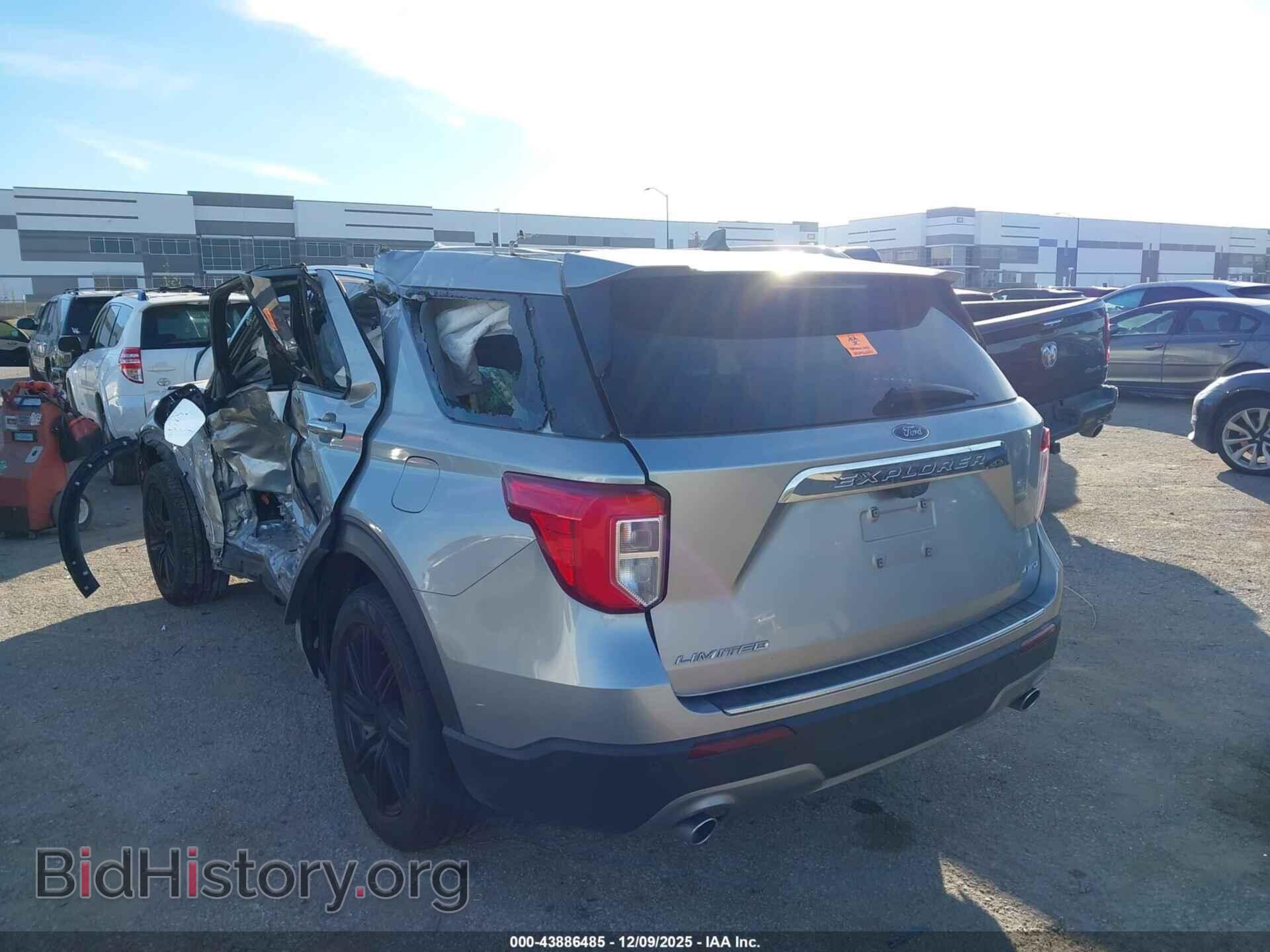 2021 FORD EXPLORER - VIN: 1FMSK8FHXMGB64783 - Фото 3