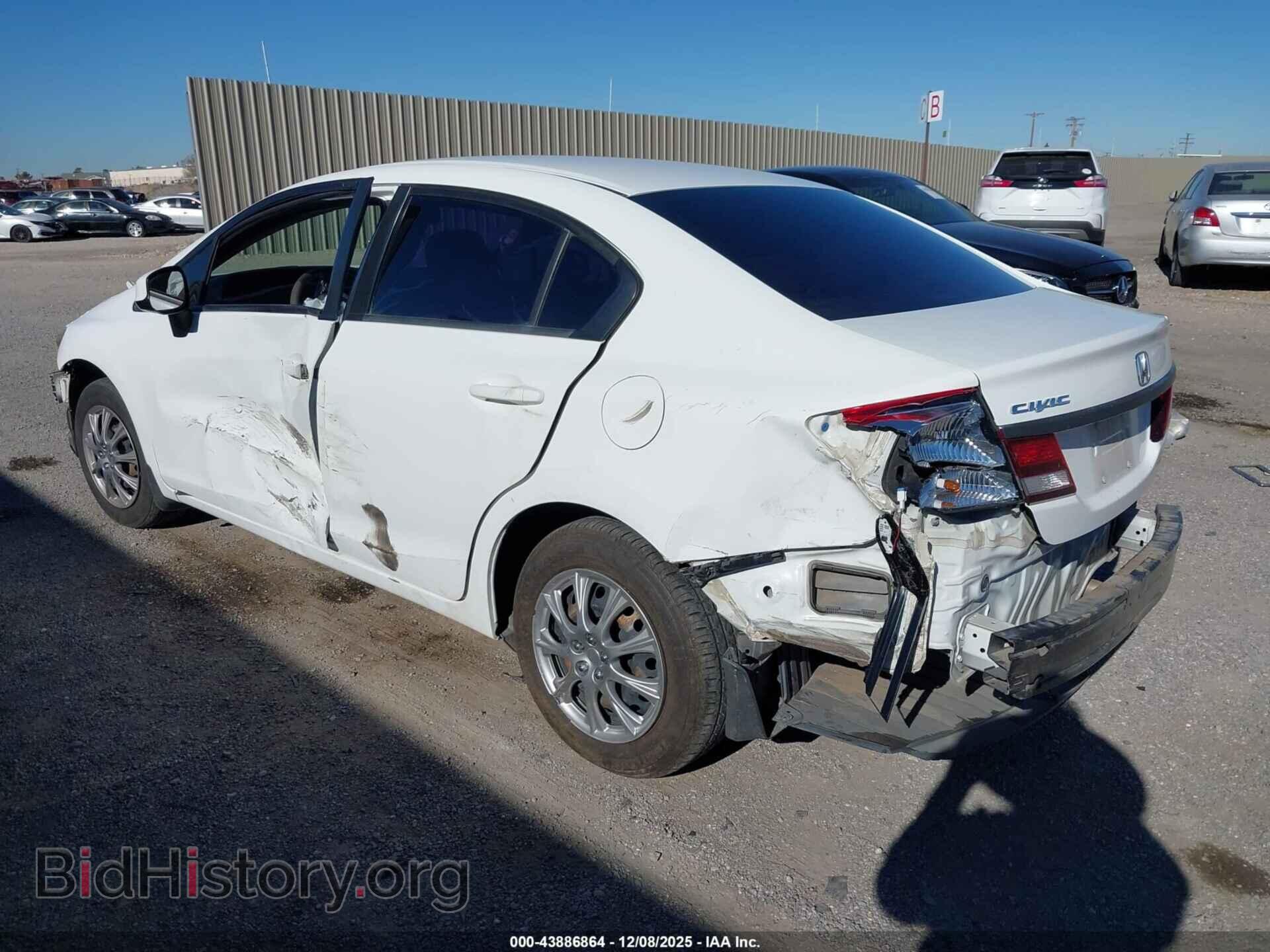2013 HONDA CIVIC - VIN: 19XFB2F54DE293207 - Фото 3