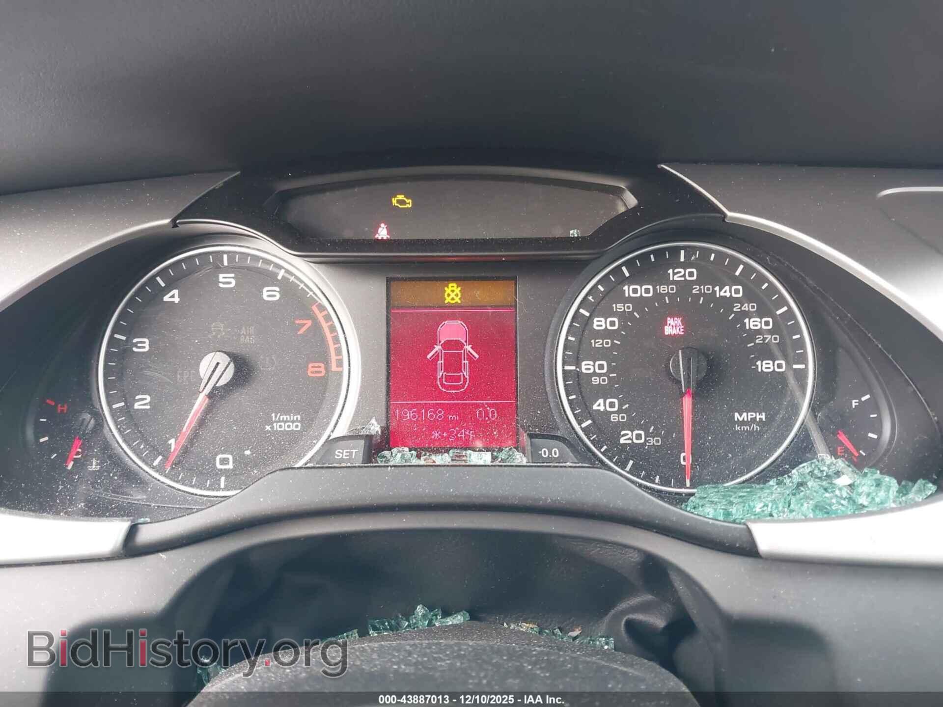 2011 AUDI A4 - VIN: WAUDFAFL1BN005587 - Фото 7