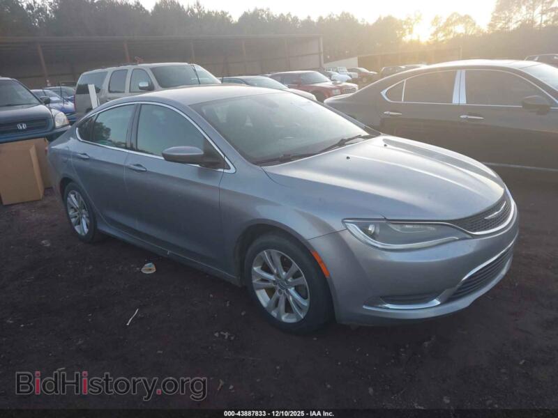 2015 Chrysler 200 Limited (VIN 1C3CCCAB0FN559747) — photo 1 of 10, IAAI, damage: left rear
