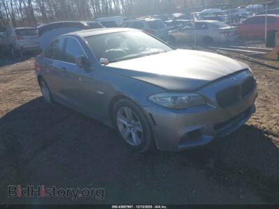 2011 BMW 528I, silver — VIN WBAFR1C58BC742013, IAAI