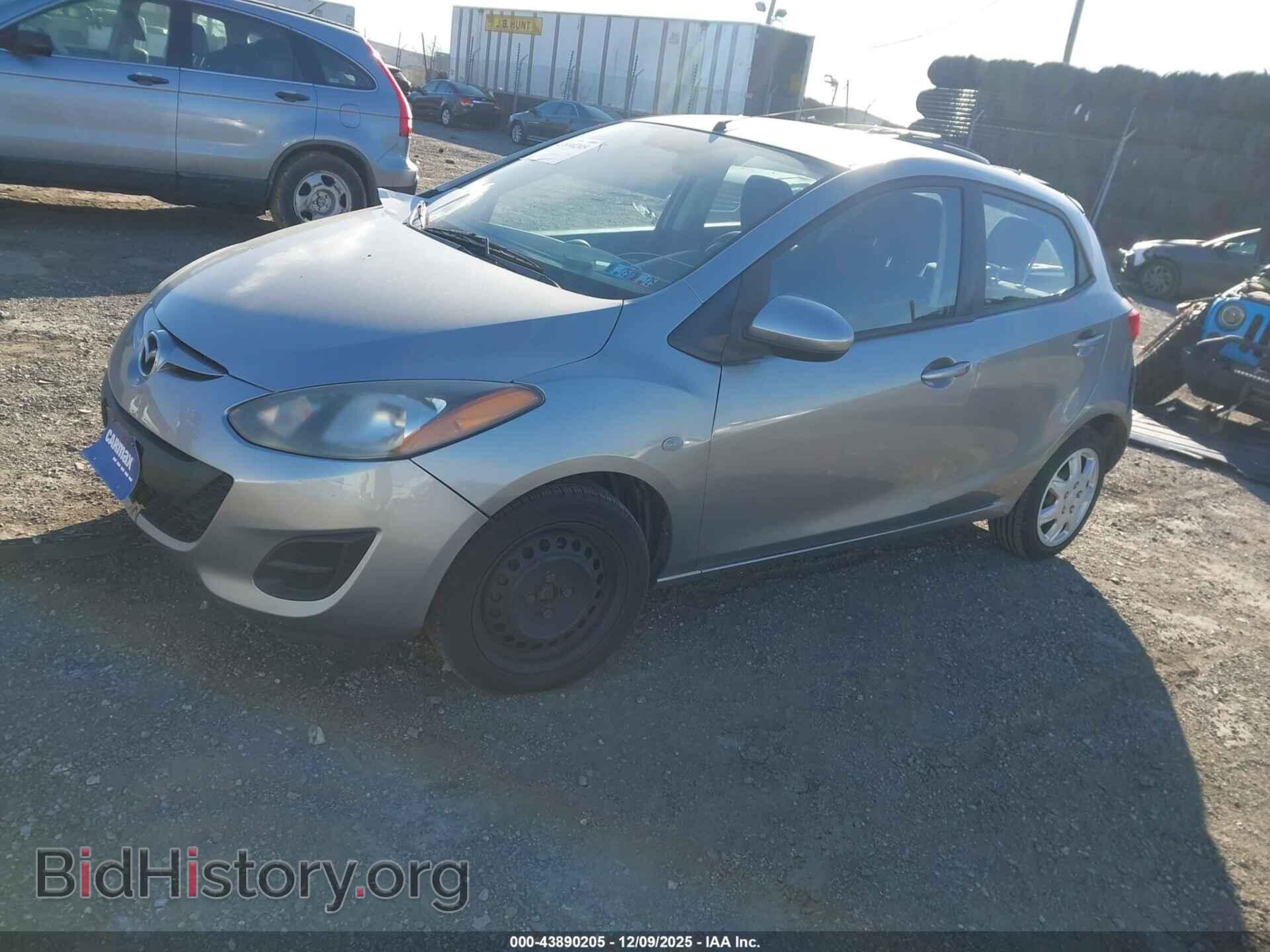 2011 MAZDA MAZDA2 - VIN: JM1DE1HZ9B0119700 - Фото 2