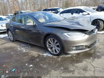 2016 Tesla MODEL S 60d/70d/75d/85d/90d, серый — VIN 5YJSA1E29GF155860, IAAI