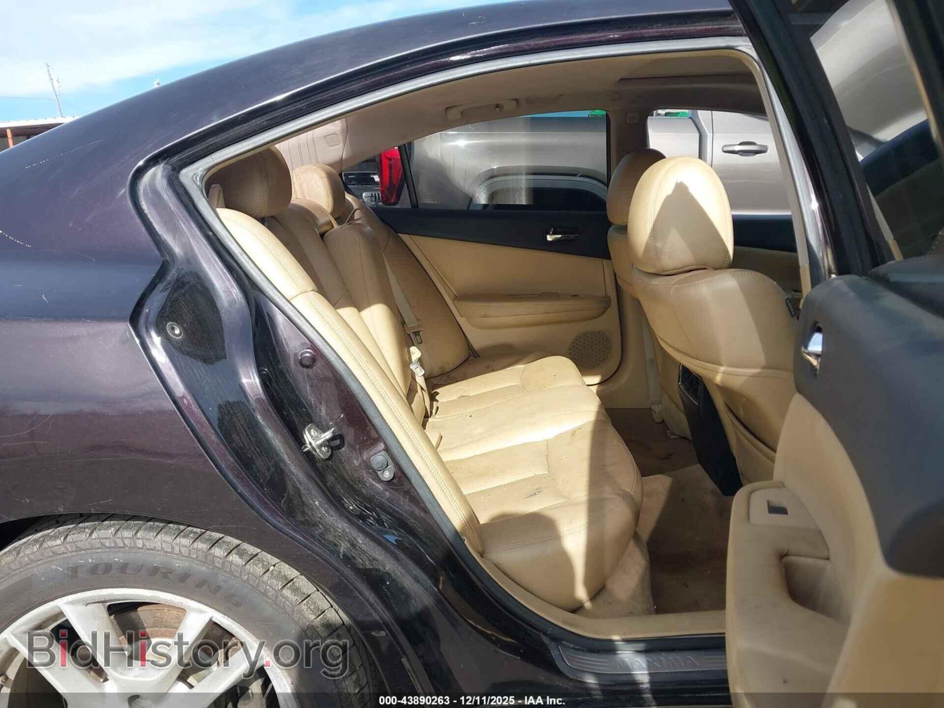 2011 NISSAN MAXIMA - VIN: 1N4AA5AP5BC825534 - Фото 8