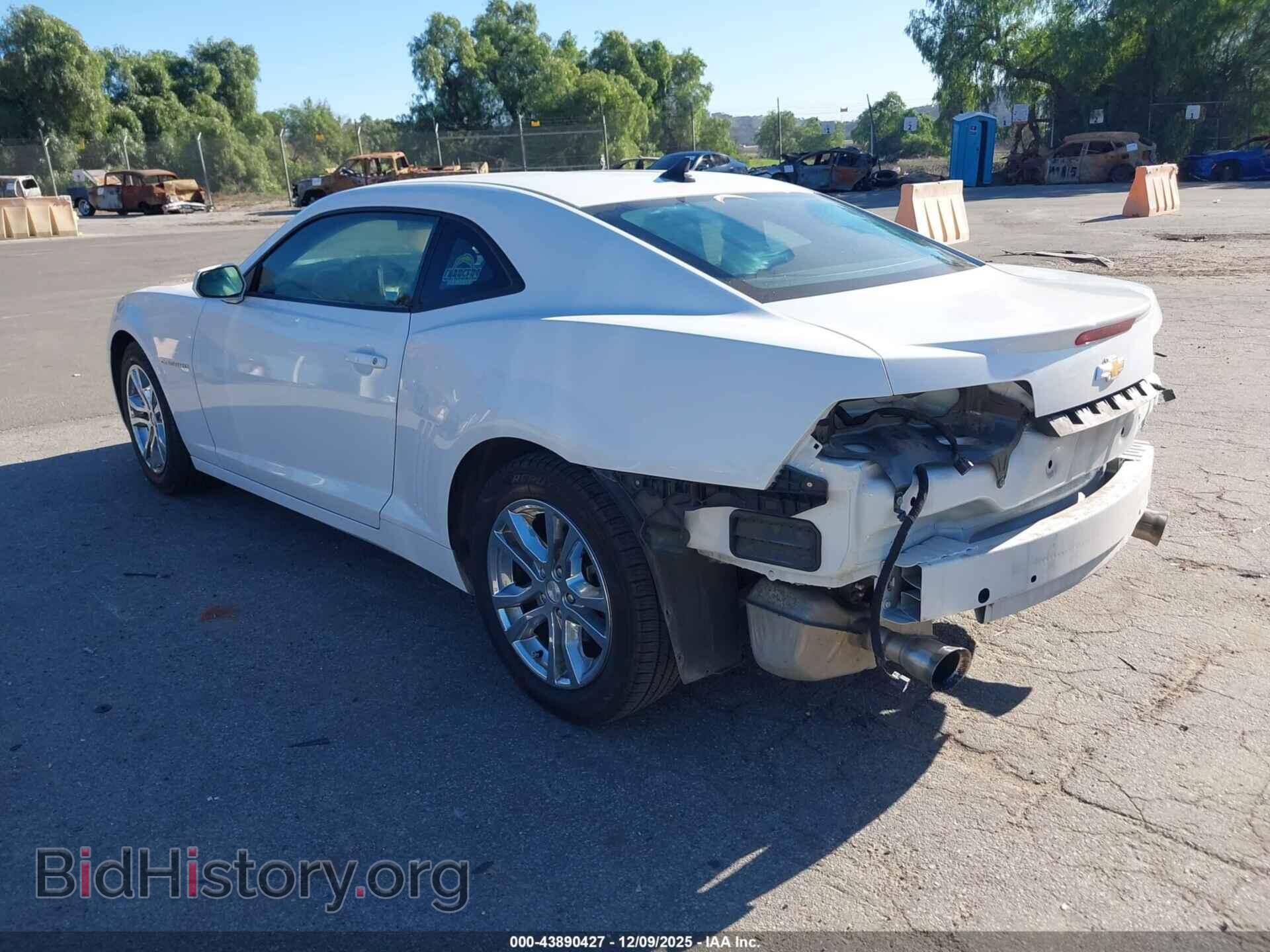 2014 CHEVROLET CAMARO - VIN: 2G1FB1E34E9320912 - Фото 3