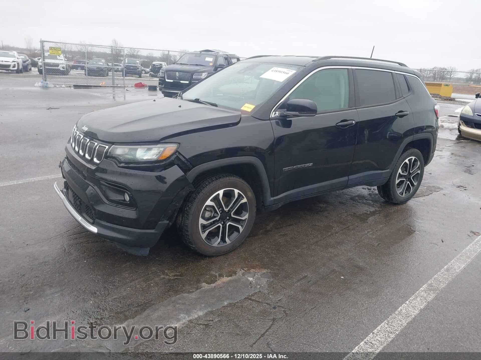 2022 JEEP COMPASS - VIN: 3C4NJDCB4NT108509 - Фото 2