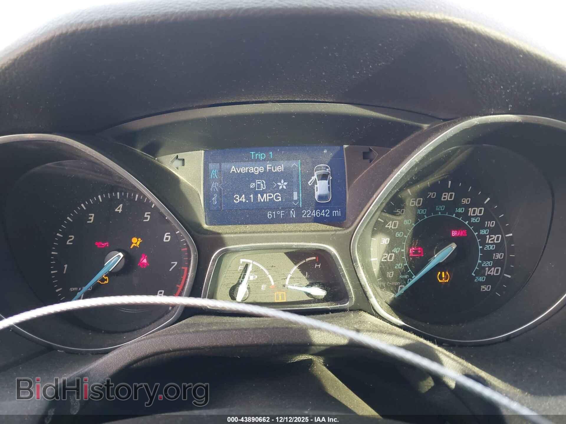 2012 FORD FOCUS - VIN: 1FAHP3K29CL407922 - Фото 7