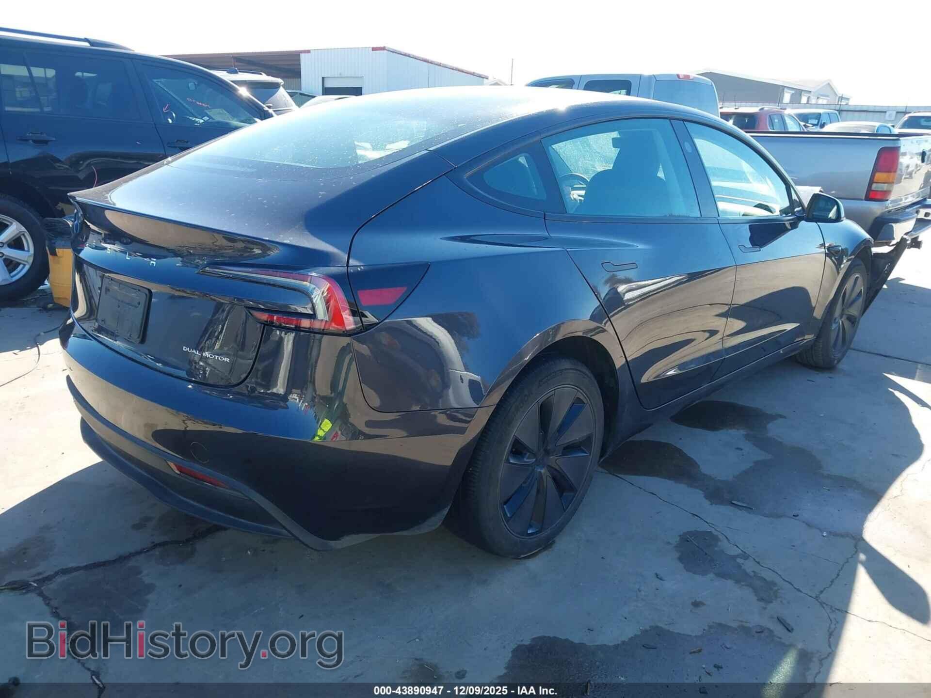 2024 TESLA MODEL 3 - VIN: 5YJ3E1EB5RF818806 - Фото 4