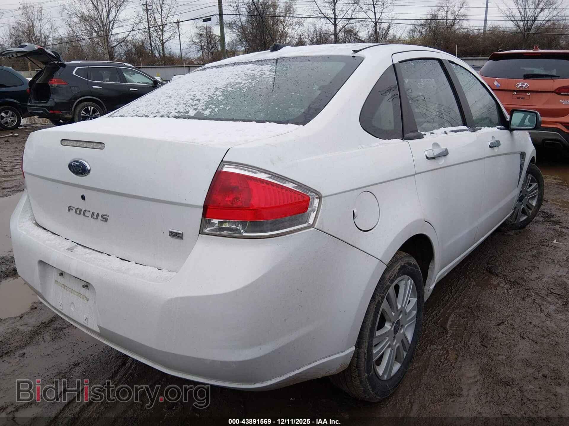 2008 FORD FOCUS - VIN: 1FAHP35N68W161147 - Фото 4