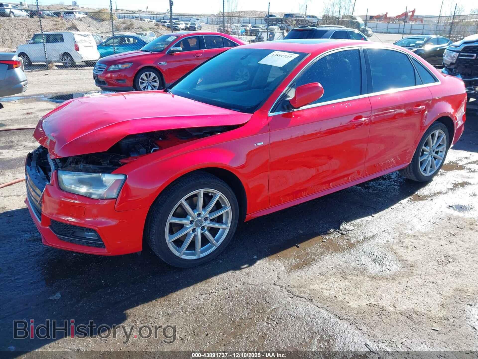 2014 AUDI A4 - VIN: WAUEFAFL2EN006899 - Фото 2