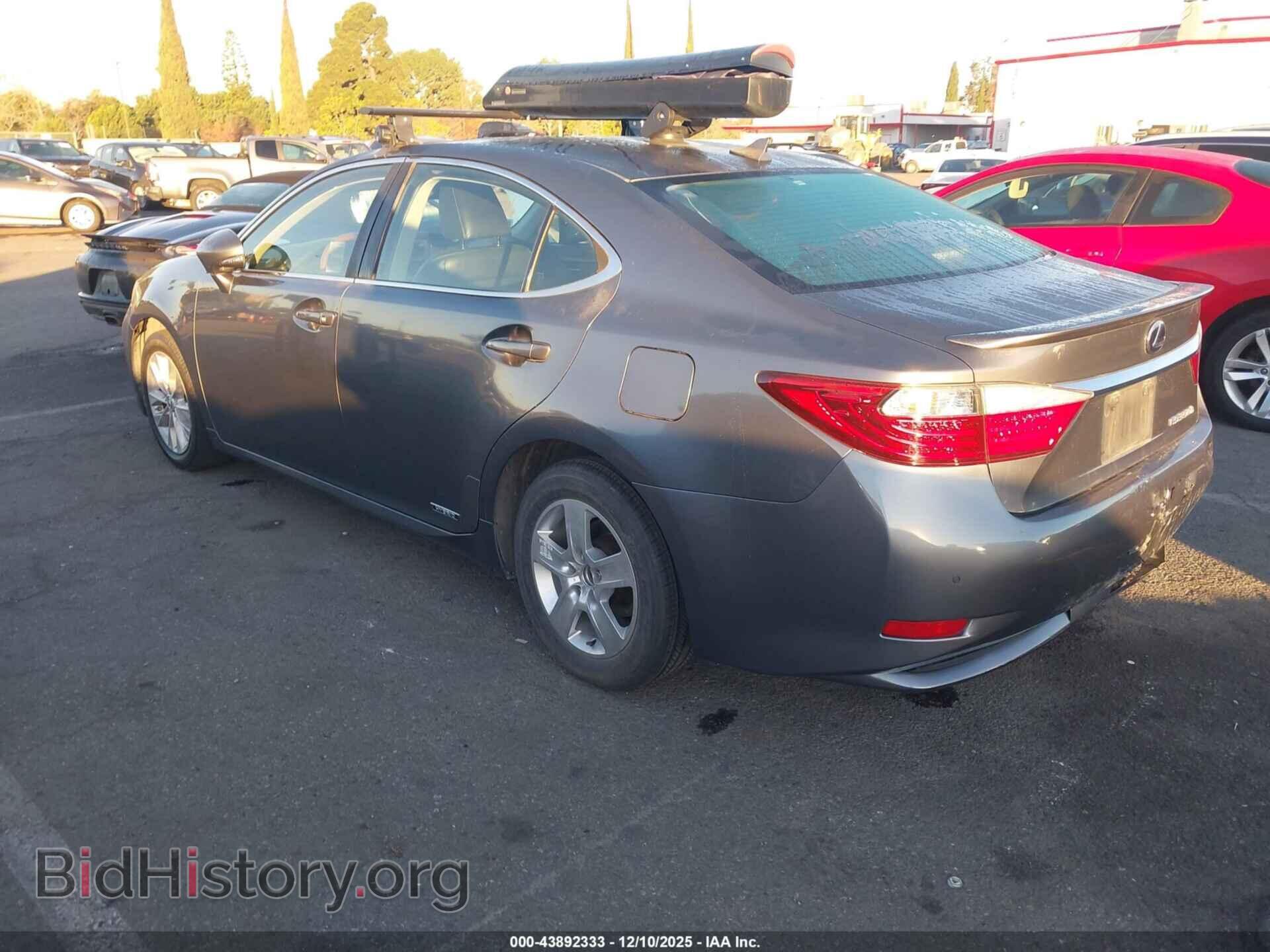 2013 LEXUS ES 300H - VIN: JTHBW1GG5D2037991 - Фото 3