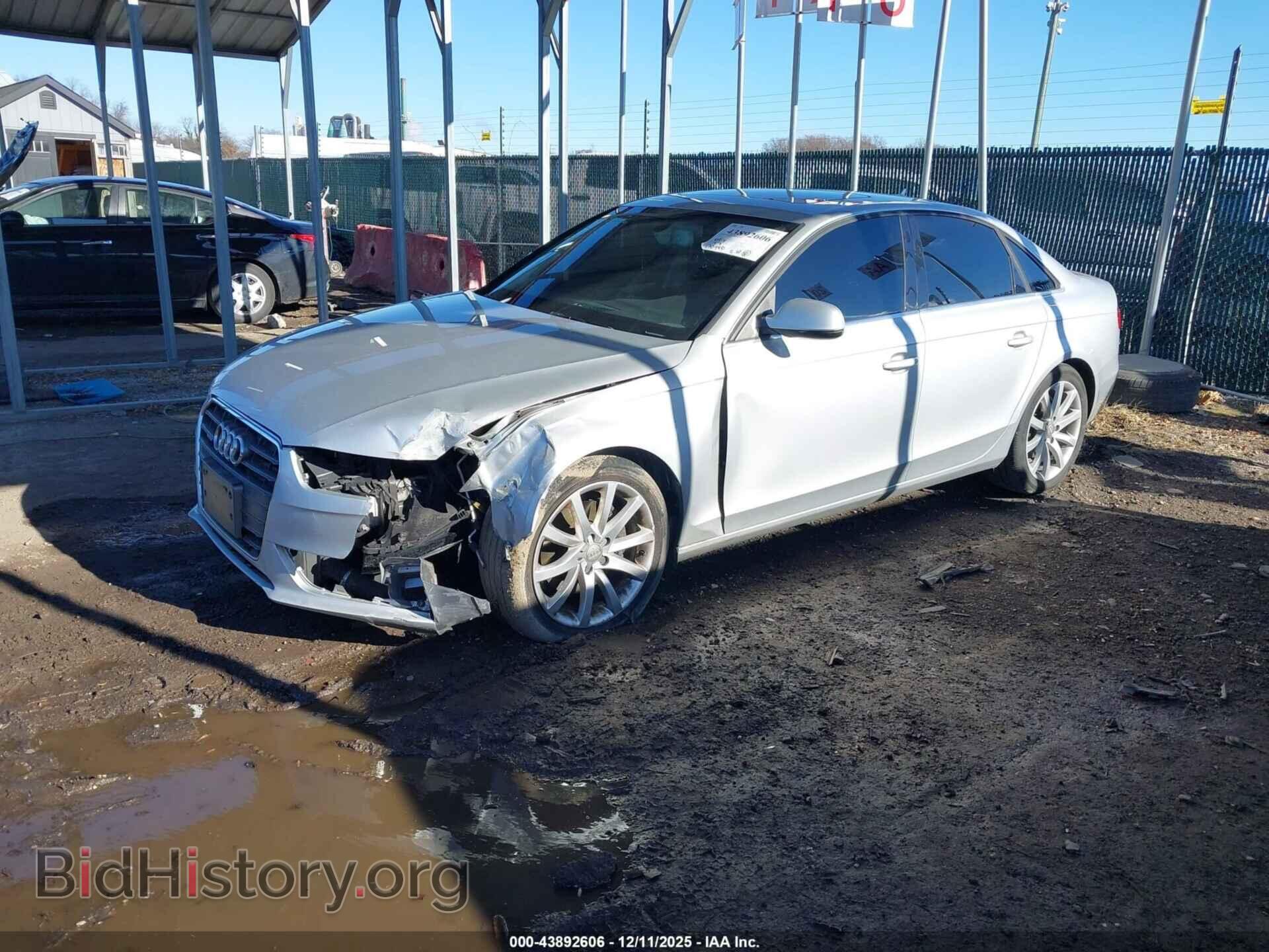 2013 AUDI A4 - VIN: WAUFFAFL5DN047692 - Фото 2