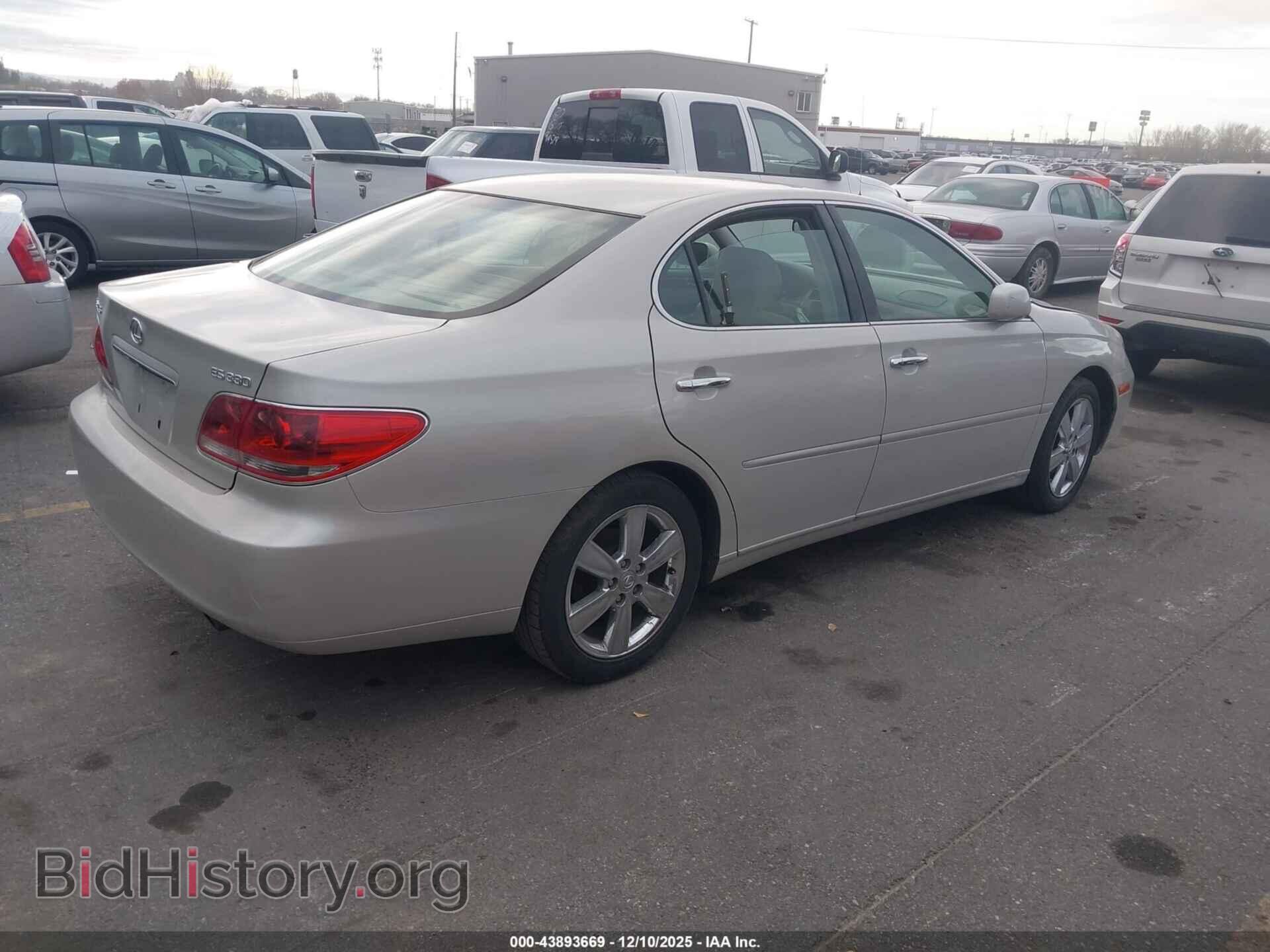 2005 LEXUS ES 330 - VIN: JTHBA30G755097985 - Photo 4