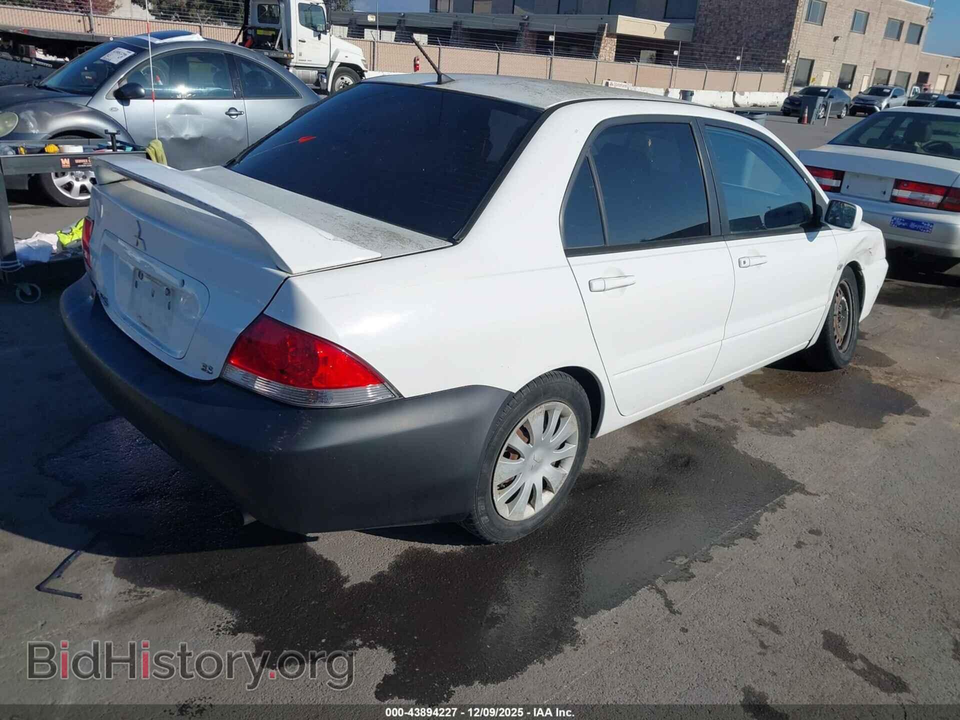 2006 MITSUBISHI LANCER - VIN: JA3AJ26E76U012663 - Фото 4