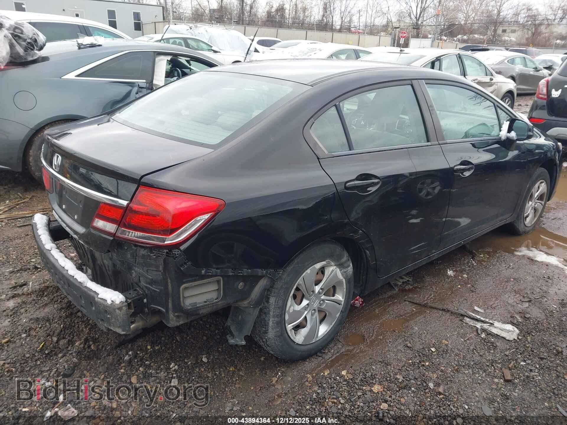 2013 HONDA CIVIC - VIN: 19XFB2F56DE042933 - Фото 4