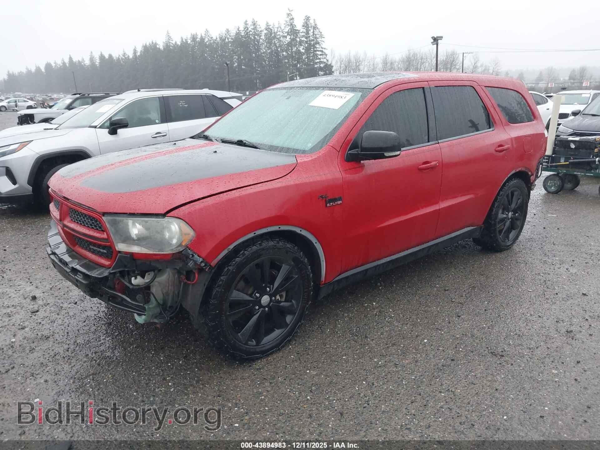 2012 DODGE DURANGO - VIN: 1C4SDHCT0CC206584 - Фото 2