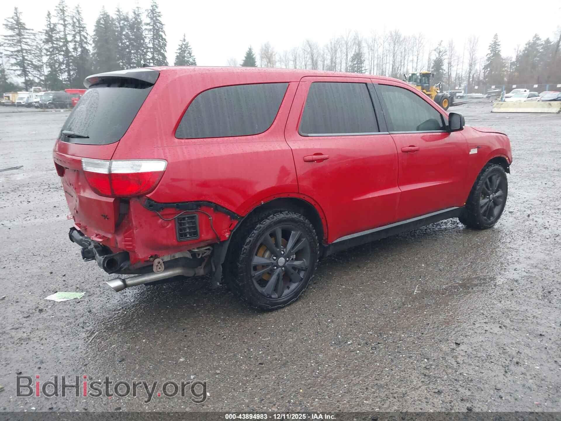 2012 DODGE DURANGO - VIN: 1C4SDHCT0CC206584 - Фото 4