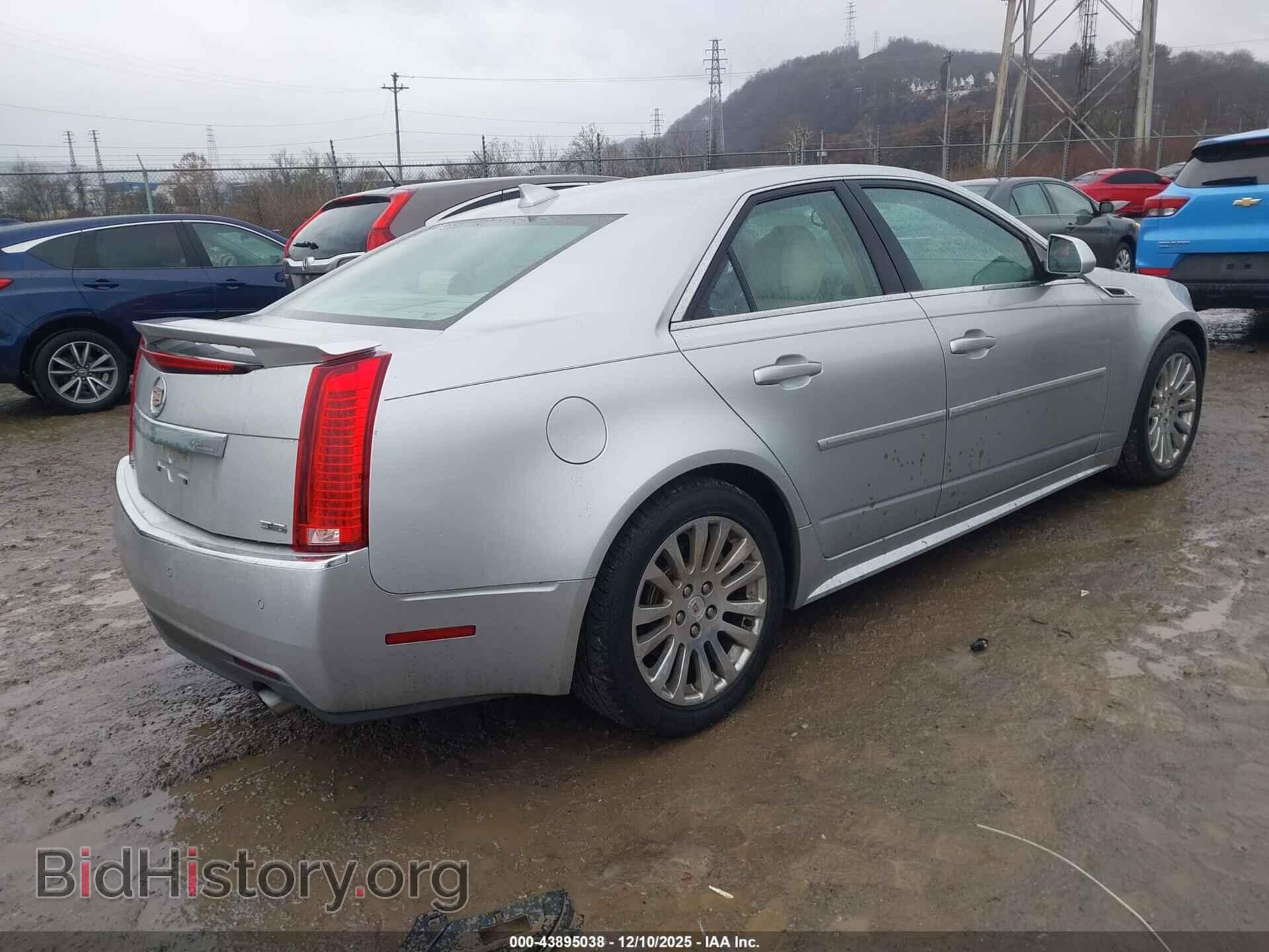 2012 CADILLAC CTS - VIN: 1G6DS5E36C0112580 - Фото 4