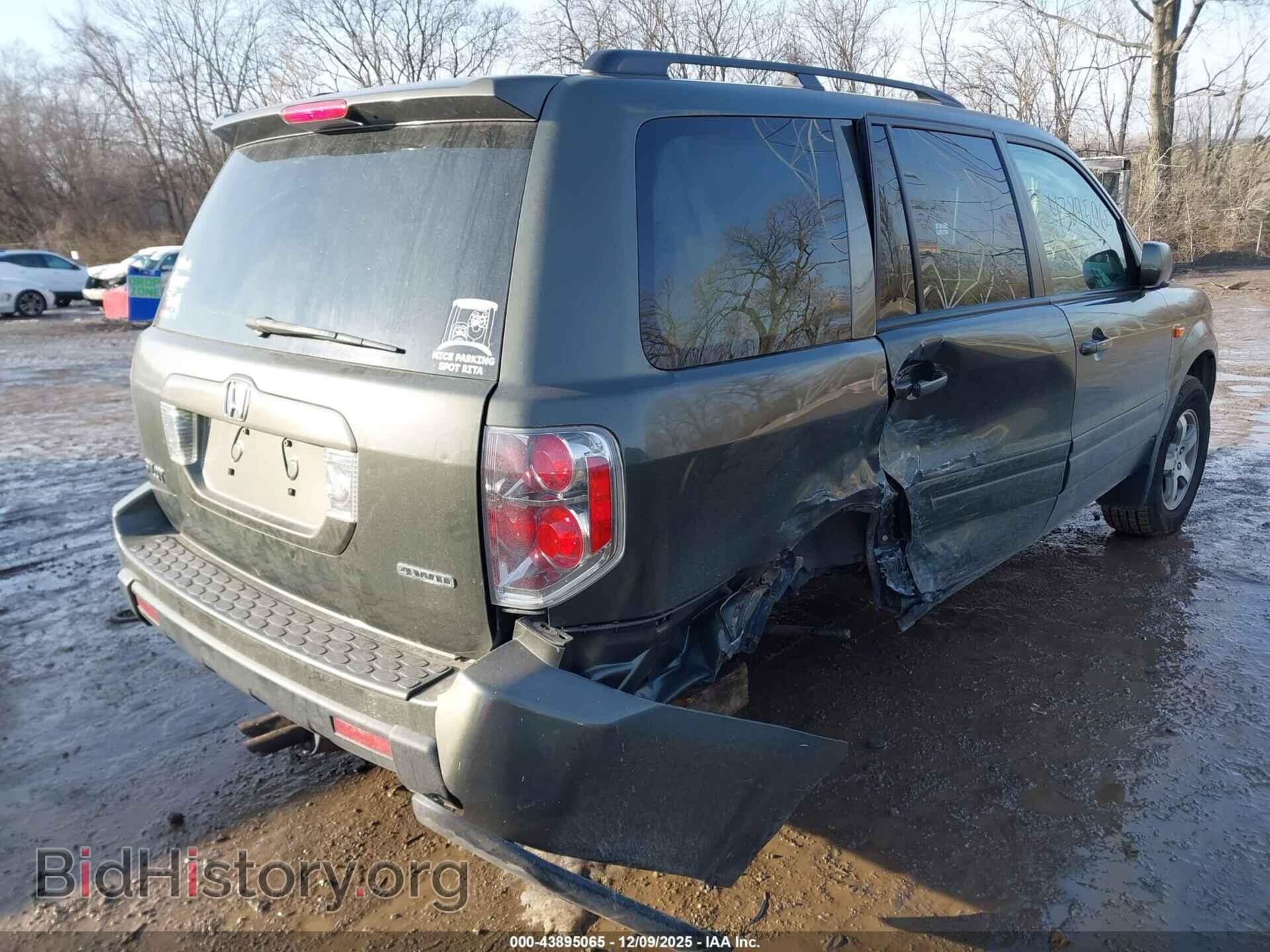 2006 HONDA PILOT - VIN: 2HKYF18526H512202 - Фото 4