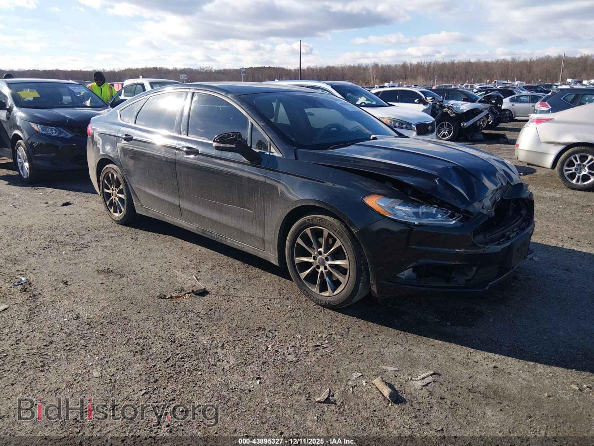 Photo 3FA6P0H77HR369852 - FORD FUSION 2017