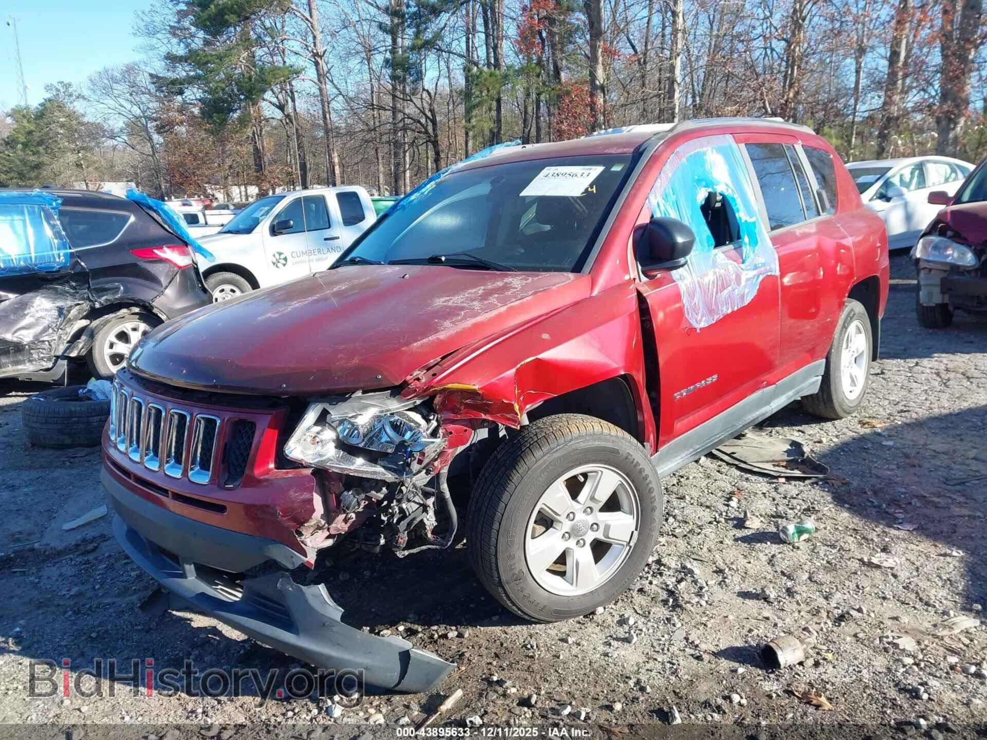 2013 JEEP COMPASS - VIN: 1C4NJCBA1DD169131 - Фото 2