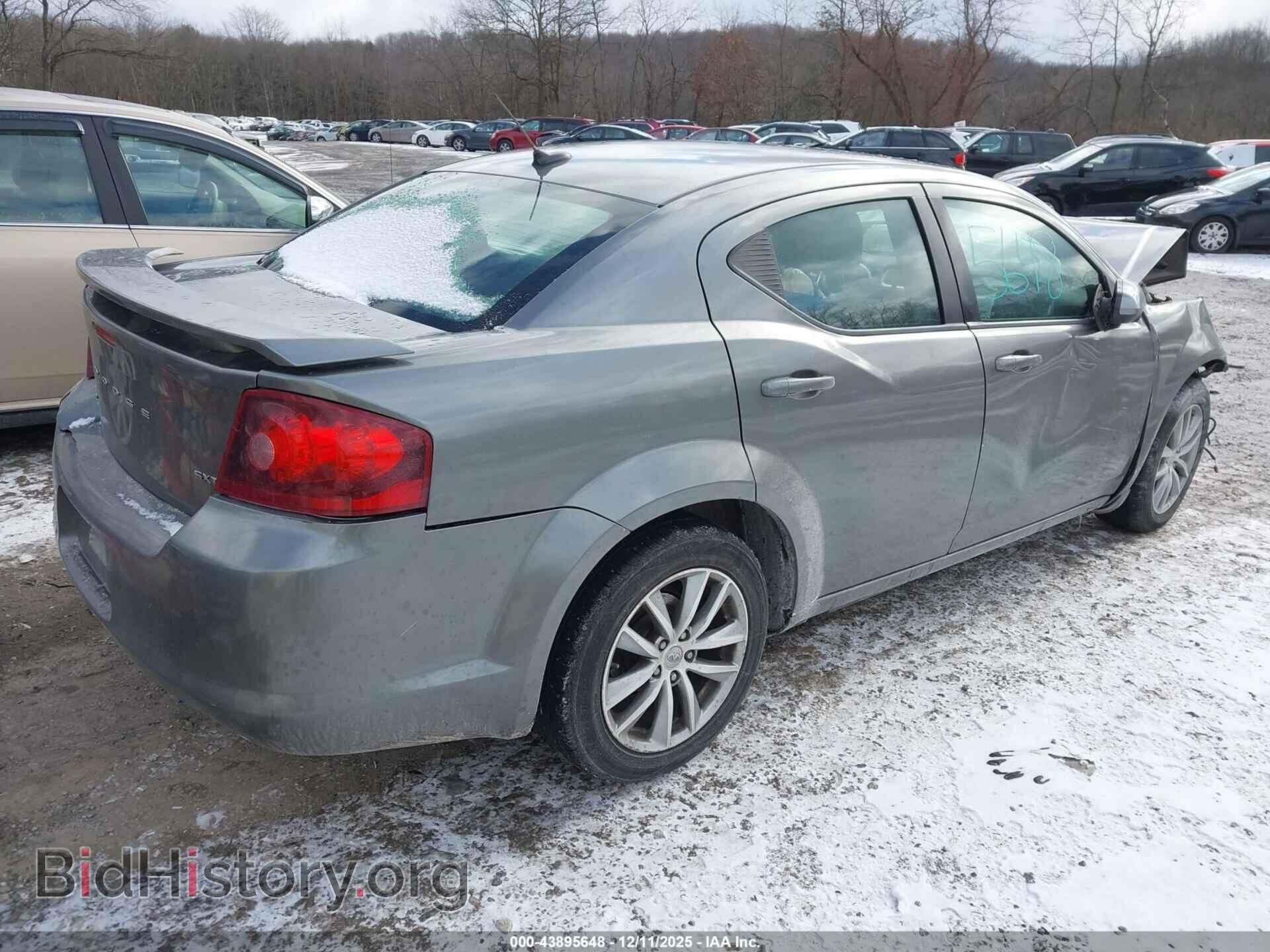 2013 DODGE AVENGER - VIN: 1C3CDZCBXDN615574 - Фото 4