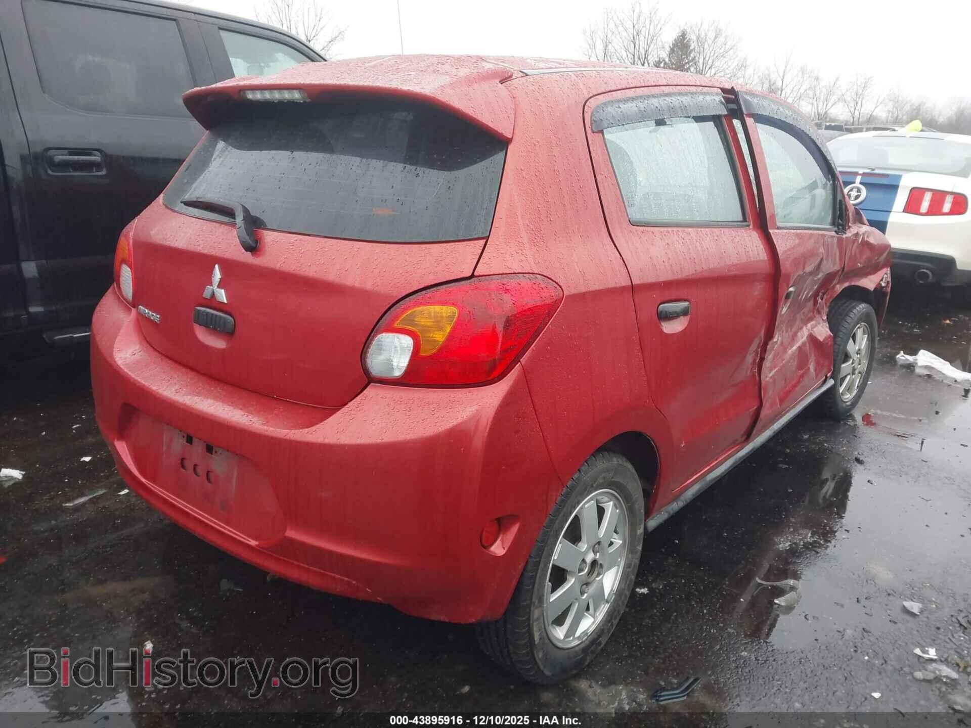2014 MITSUBISHI MIRAGE - VIN: ML32A3HJ8EH005169 - Фото 4