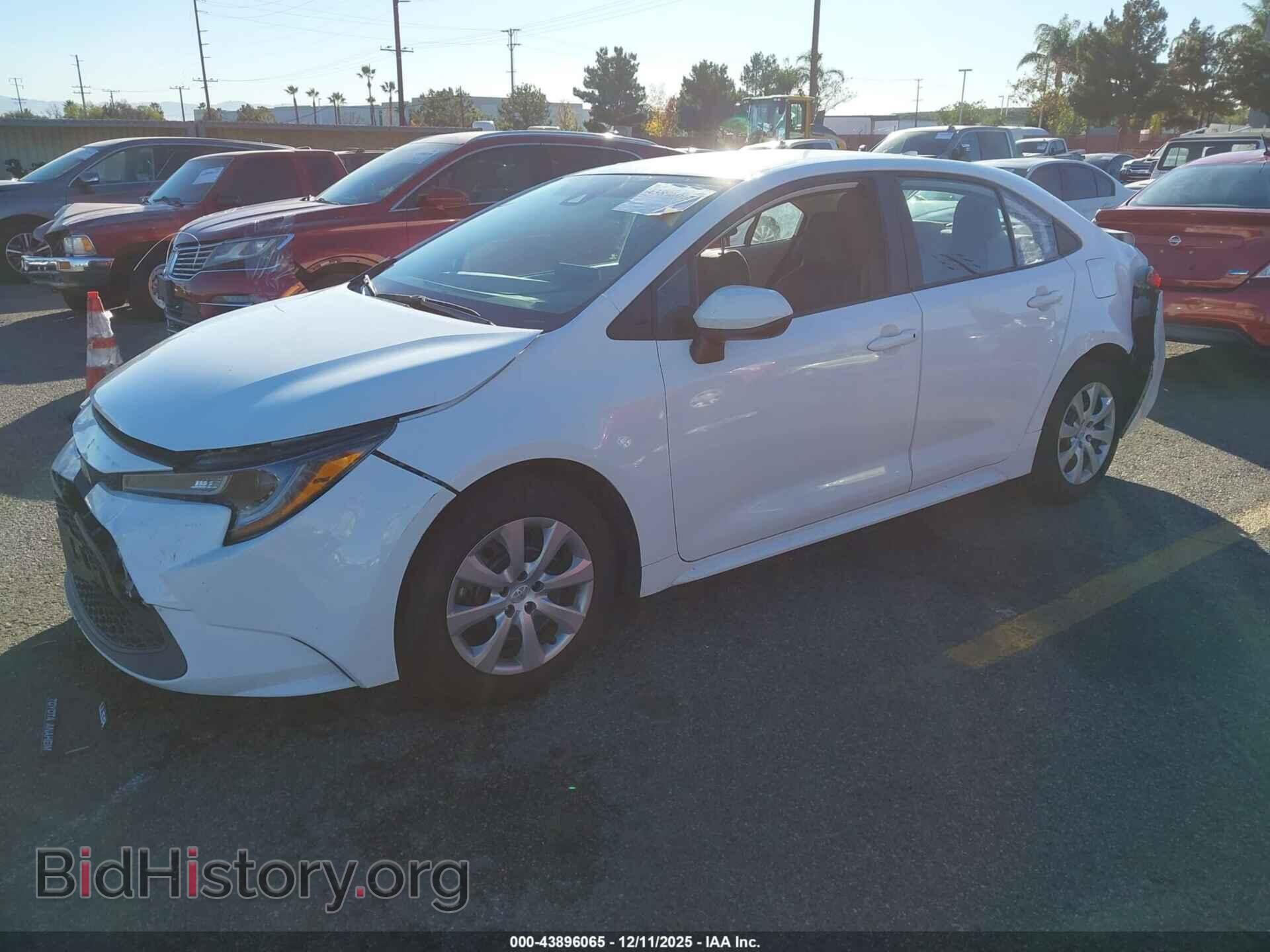 2020 TOYOTA COROLLA - VIN: 5YFEPRAE1LP076448 - Фото 2