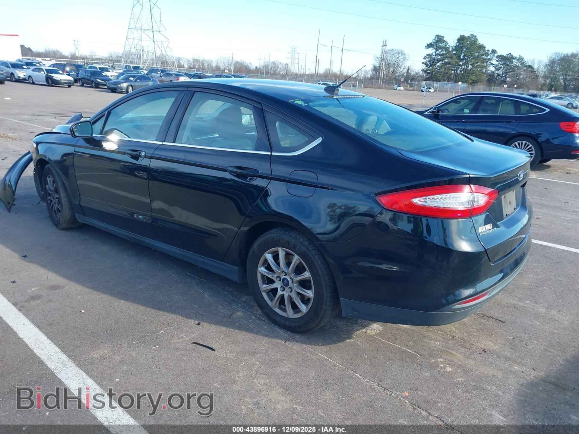 2016 FORD FUSION - VIN: 3FA6P0G77GR335202 - Фото 3