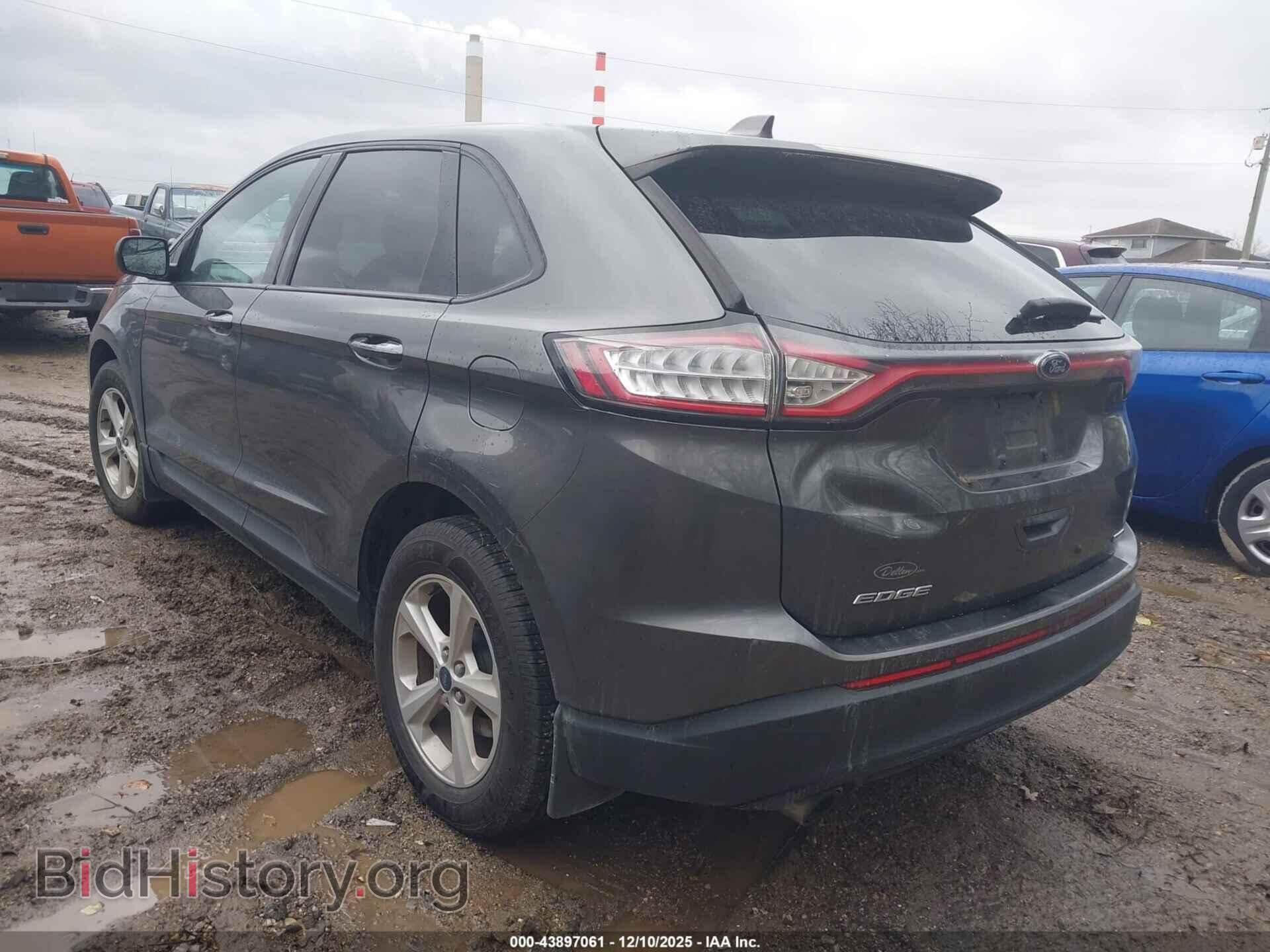 2015 FORD EDGE - VIN: 2FMTK4G95FBC19865 - Фото 3